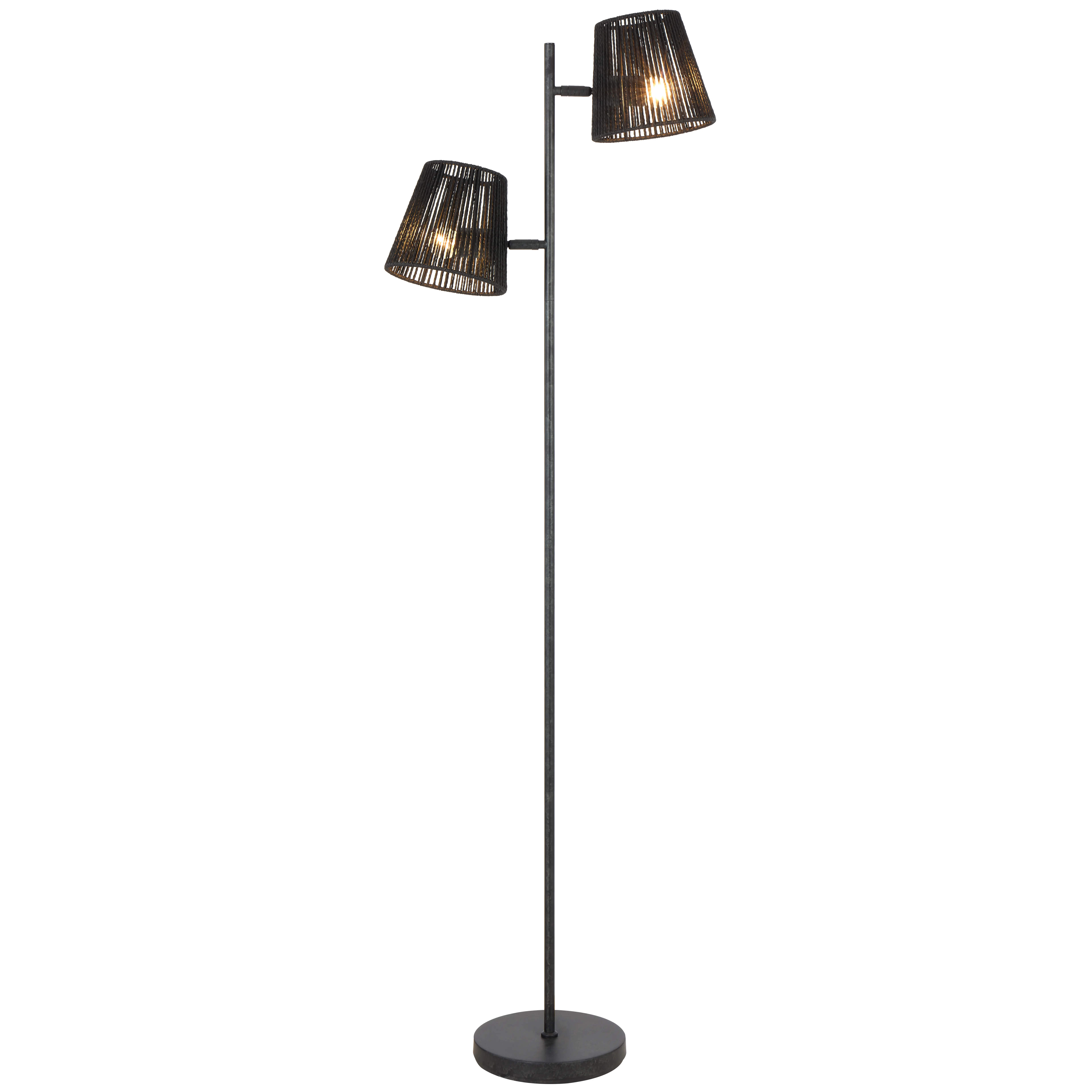 [VALORA FL2-GMBK] VALORA FLOOR LAMP (Gun Metal)