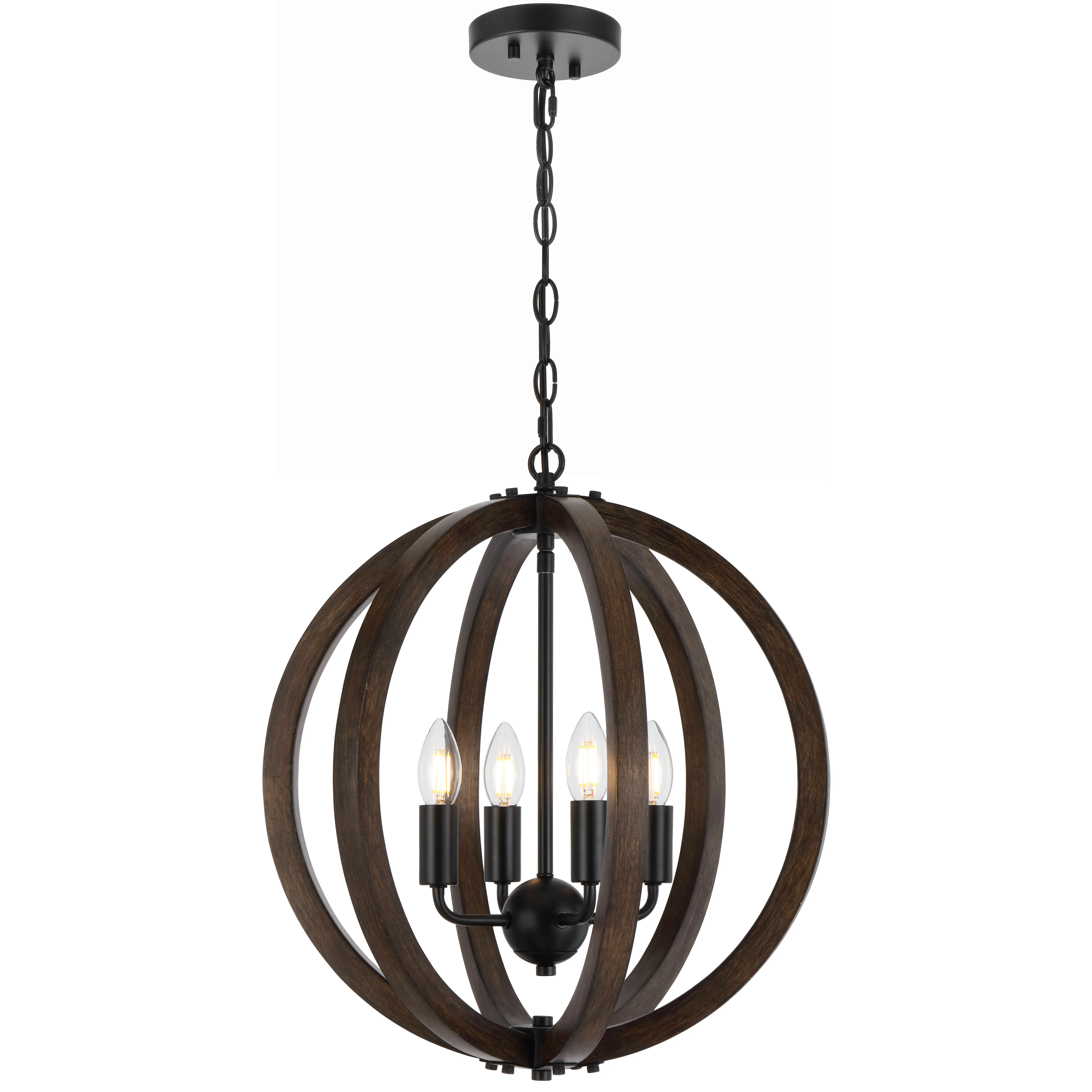 [VESTAL PE4-BK] VESTAL 4 LIGHT PENDANT
