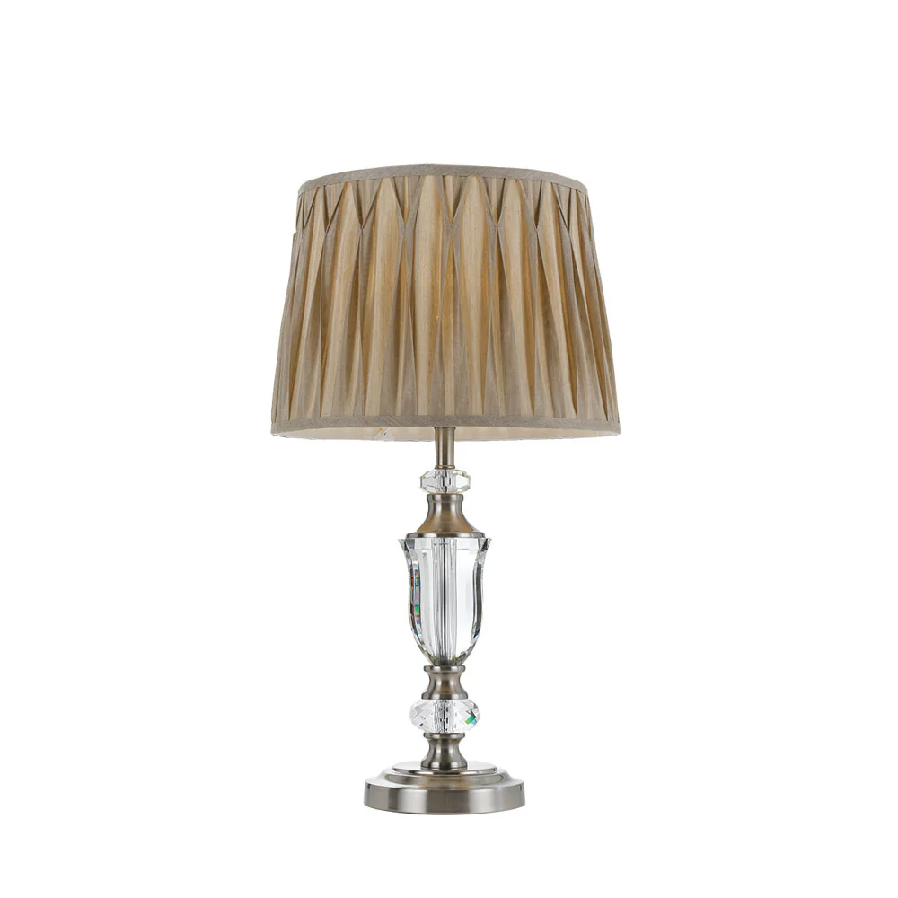 WILTON TABLE LAMP (Nickel)