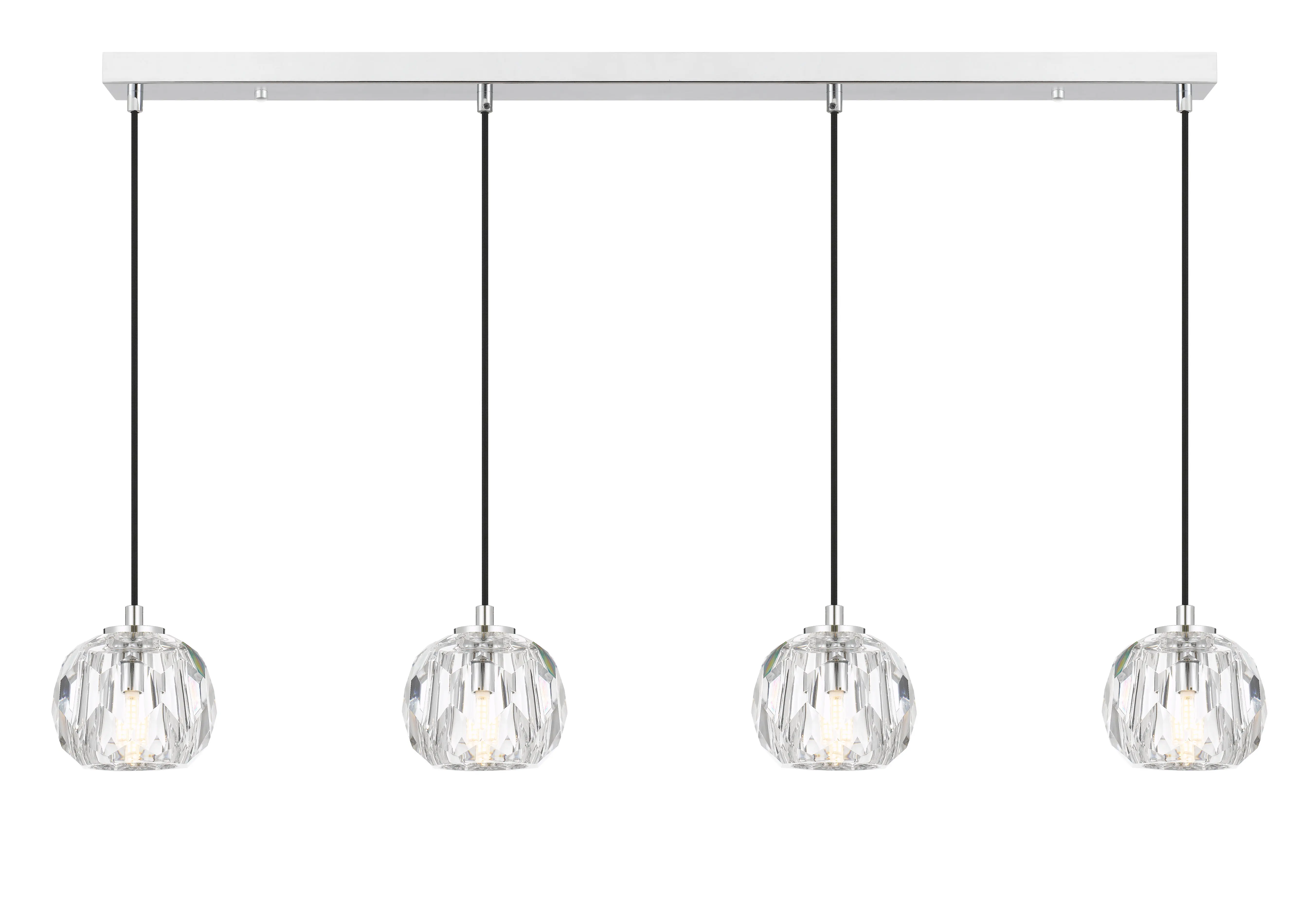 [ZAHA PE04-CHCR] ZAHA 4 PENDANT (Chrome)