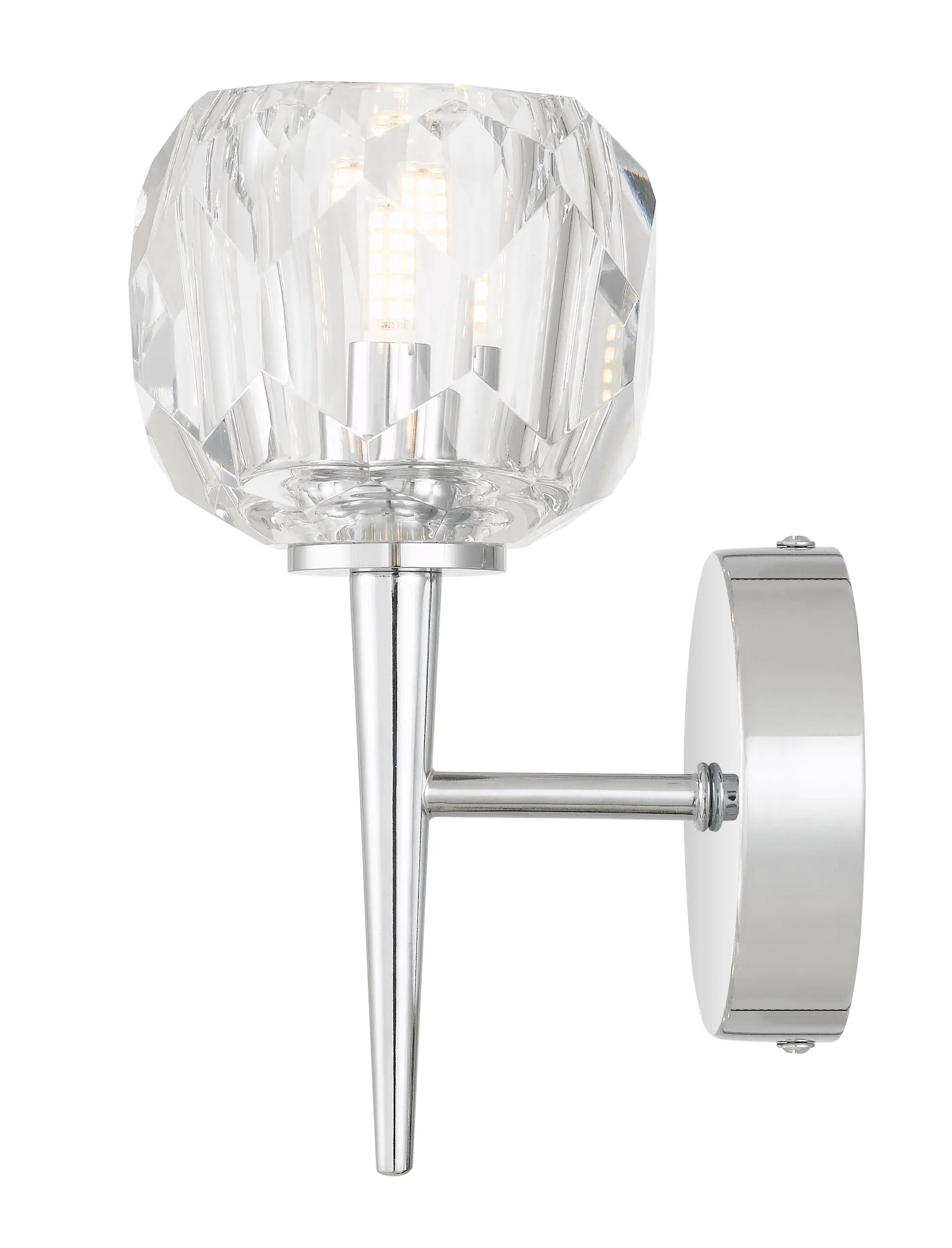 [ZAHA WB1-CHCR] ZAHA 1 LIGHT WALL LIGHT (Chrome)