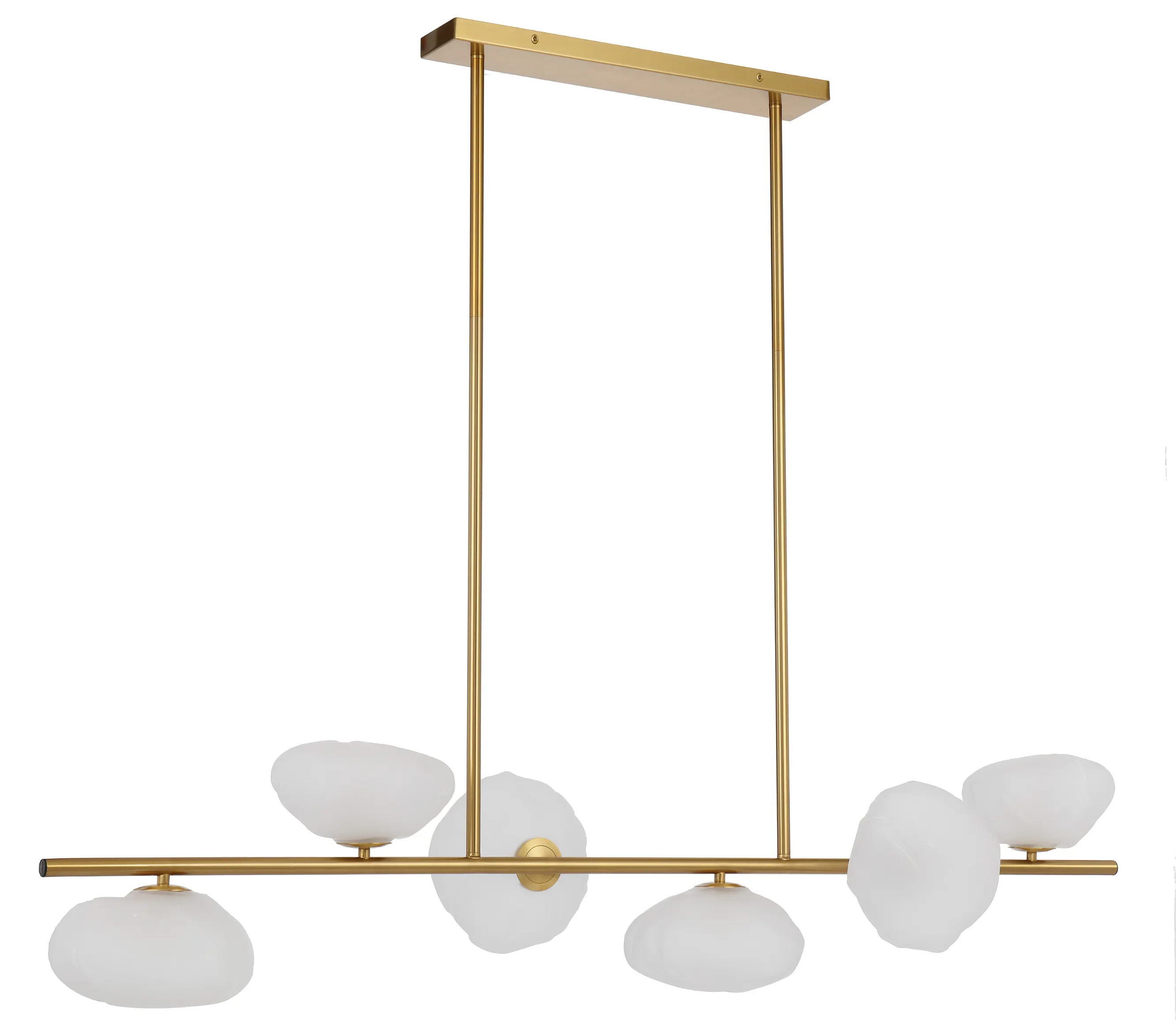 ZECCA 6 LIGHT PENDANT (Black)
