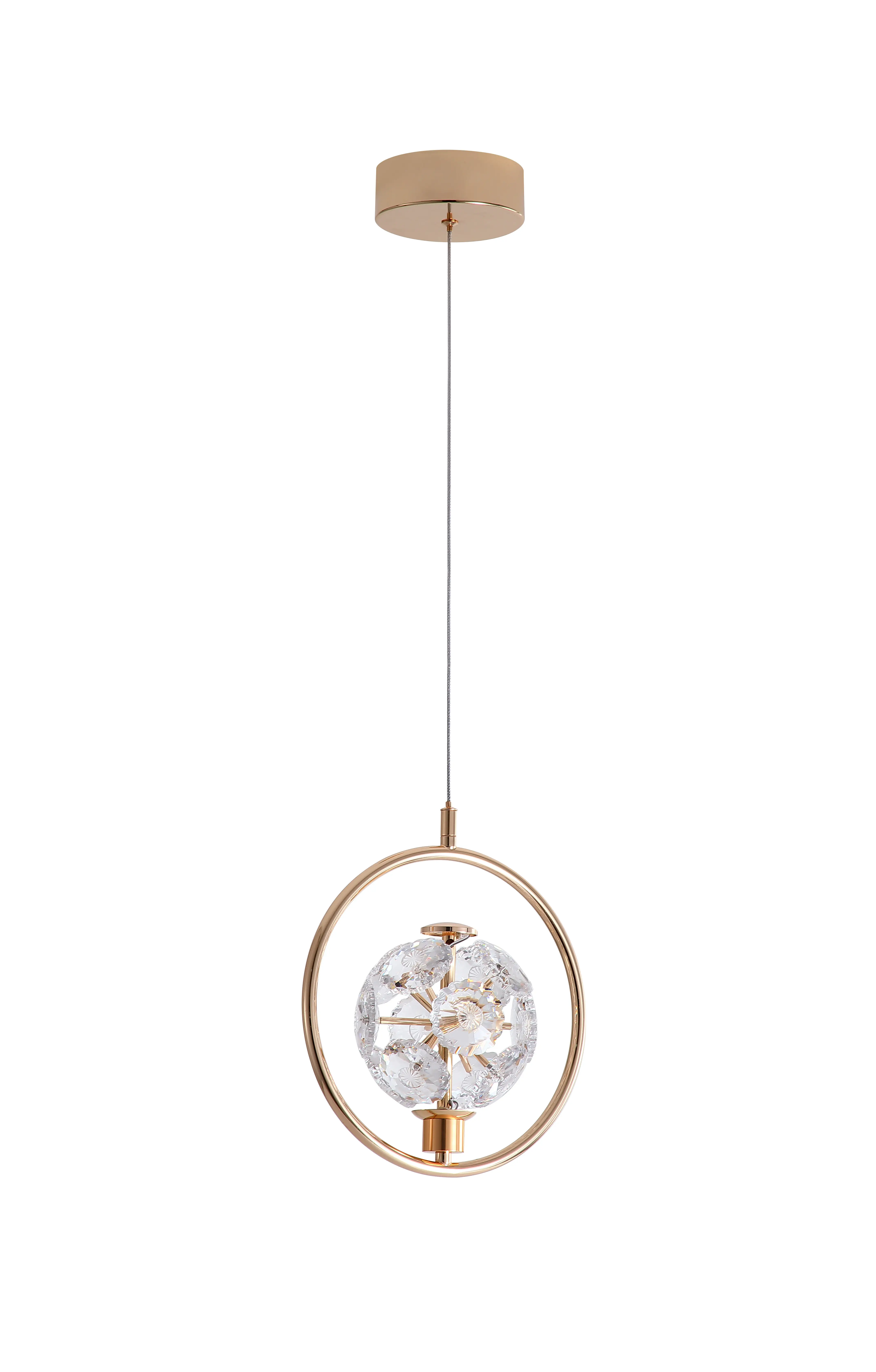 [D8901-1-GD6K] JOLIE GOLD 1 LIGHT PENDANT (DAYLIGHT)