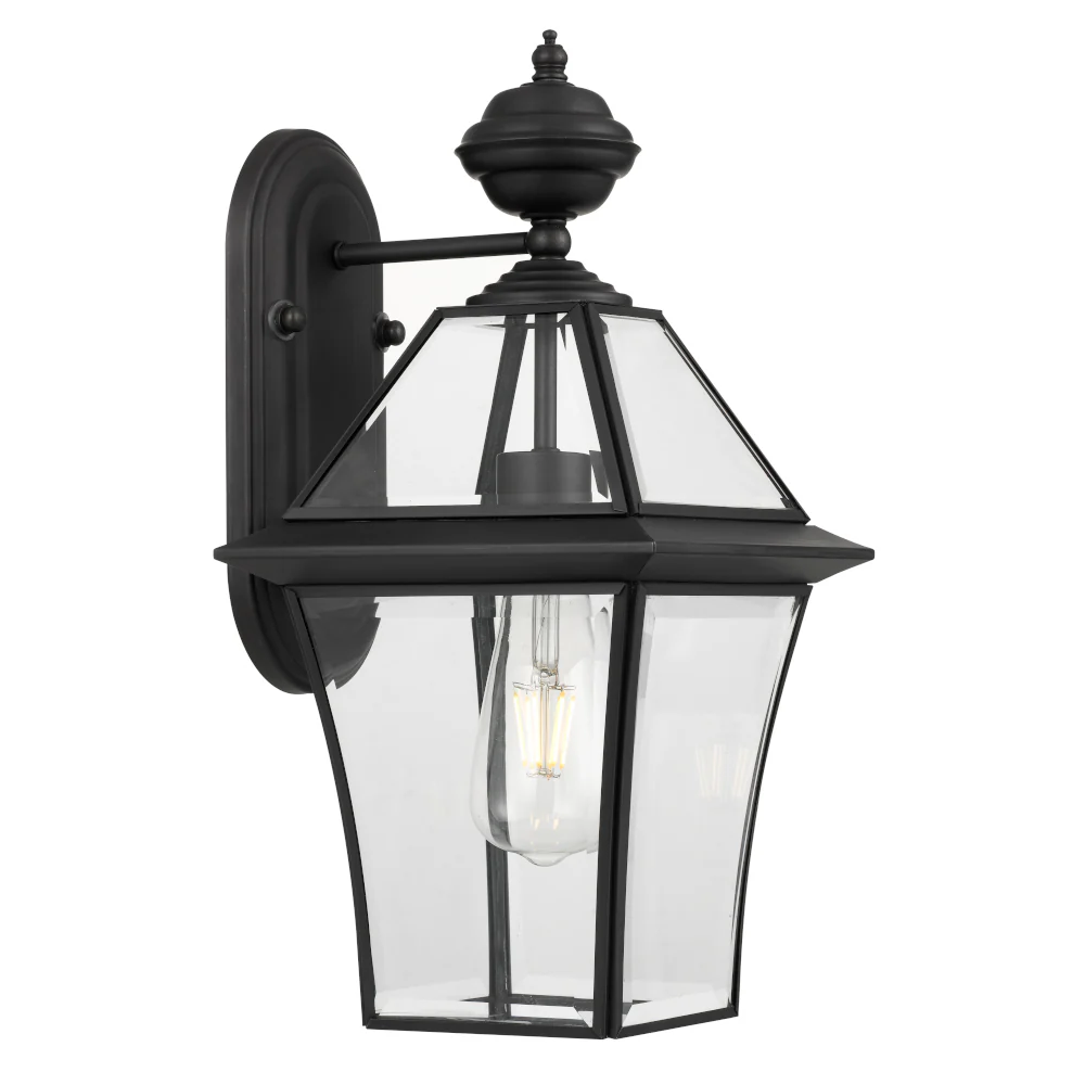 [RYE EX20-BK] RYE 20 SOLID BRASS EXTERIOR WALL LIGHT (Black)