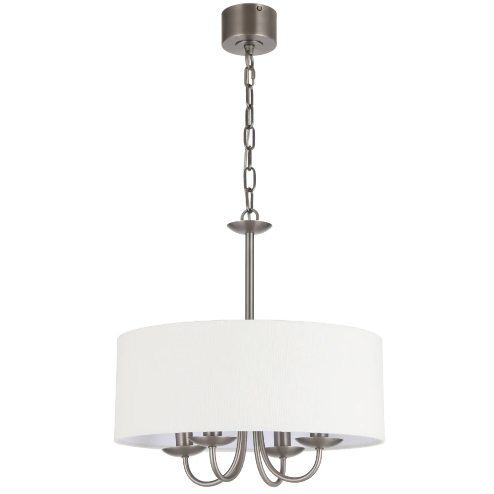 [SHIRON PE4-NKIV] SHIRON 4 LIGHT PENDANT (Nickel)