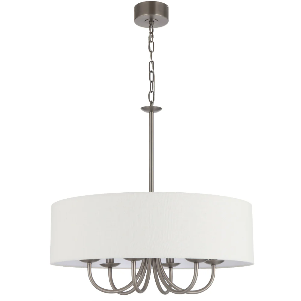 [SHIRON PE6-NKIV] SHIRON 6 LIGHT PENDANT (Nickel)