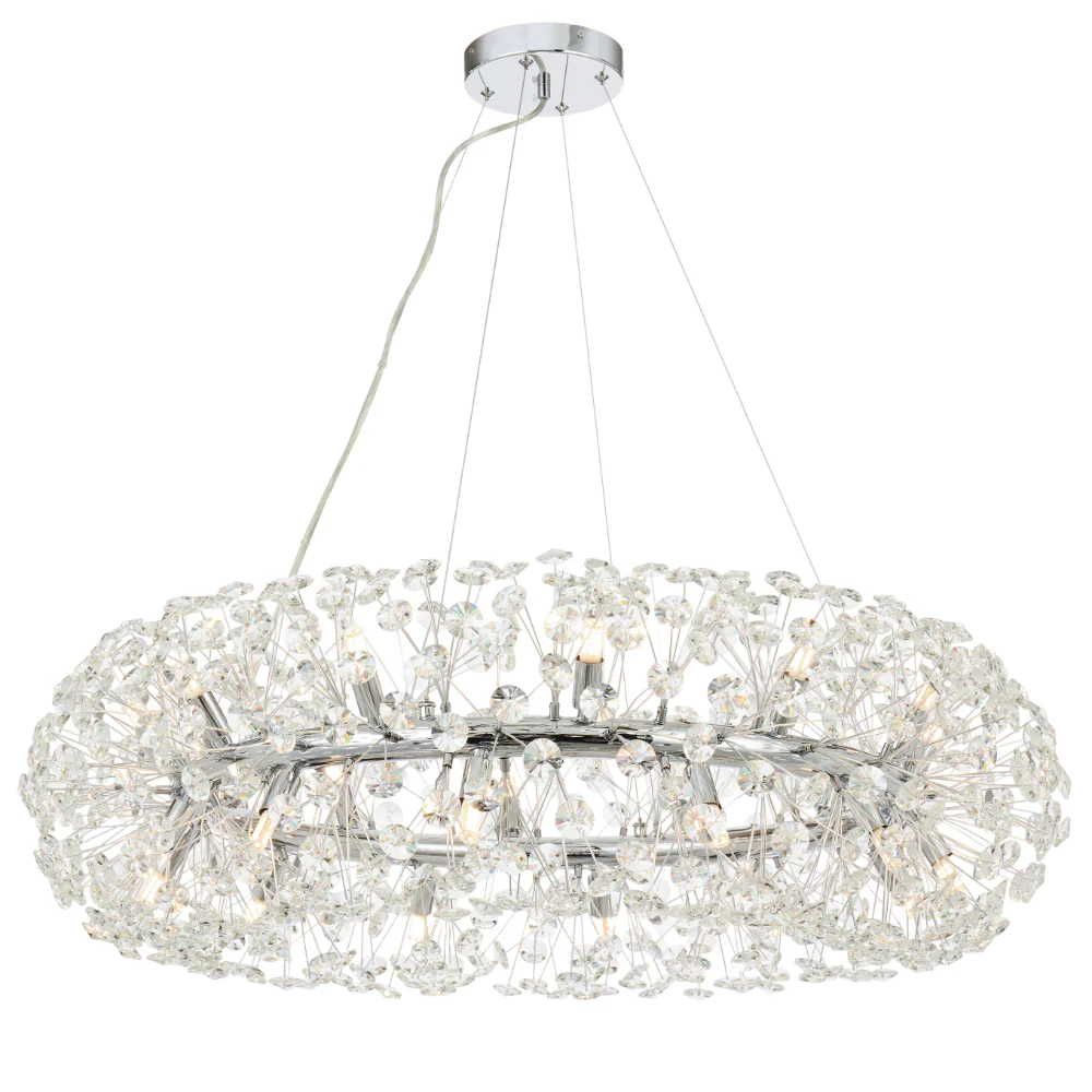 [LERIDA PE24-CH] LERIDA 24 LIGHT PENDANT (Chrome)