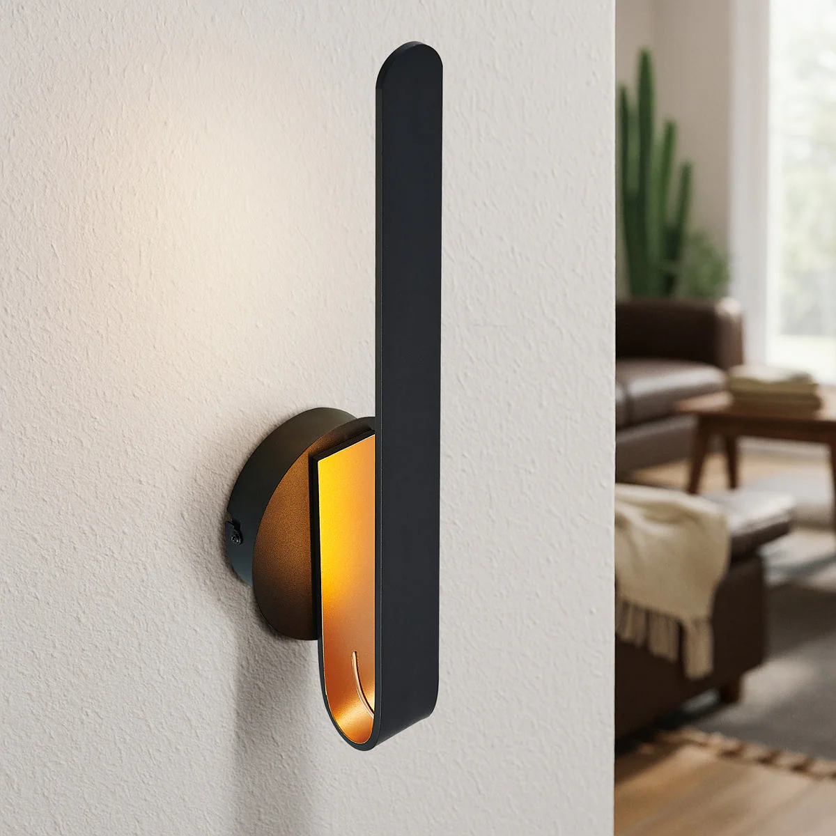 [ATALA WB40-BKGD] ATALA 40 WALL LIGHT (Black)