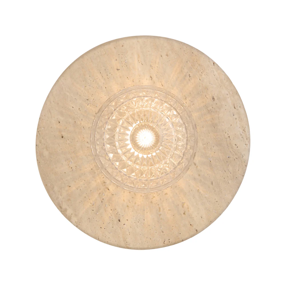 [VARON WB-BECLP] VARON WALL LIGHT BEIGE TRAVERTINE (Clear)