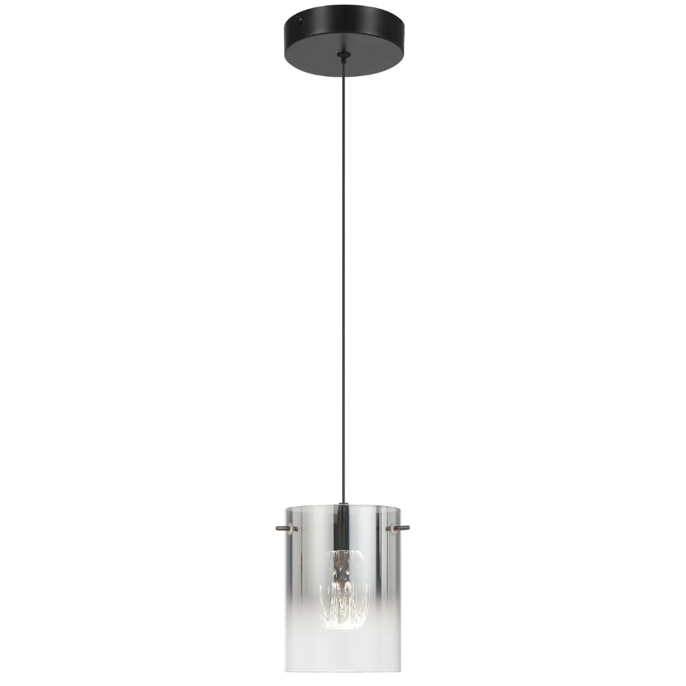[CREVIL PE1-BKSM] CREVIL 1 LIGHT PENDANT (Black)