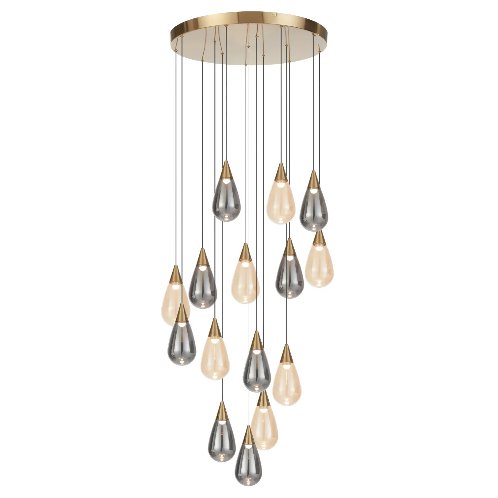 [ATICO PE15-AG] ATICO 15 LIGHT PENDANT