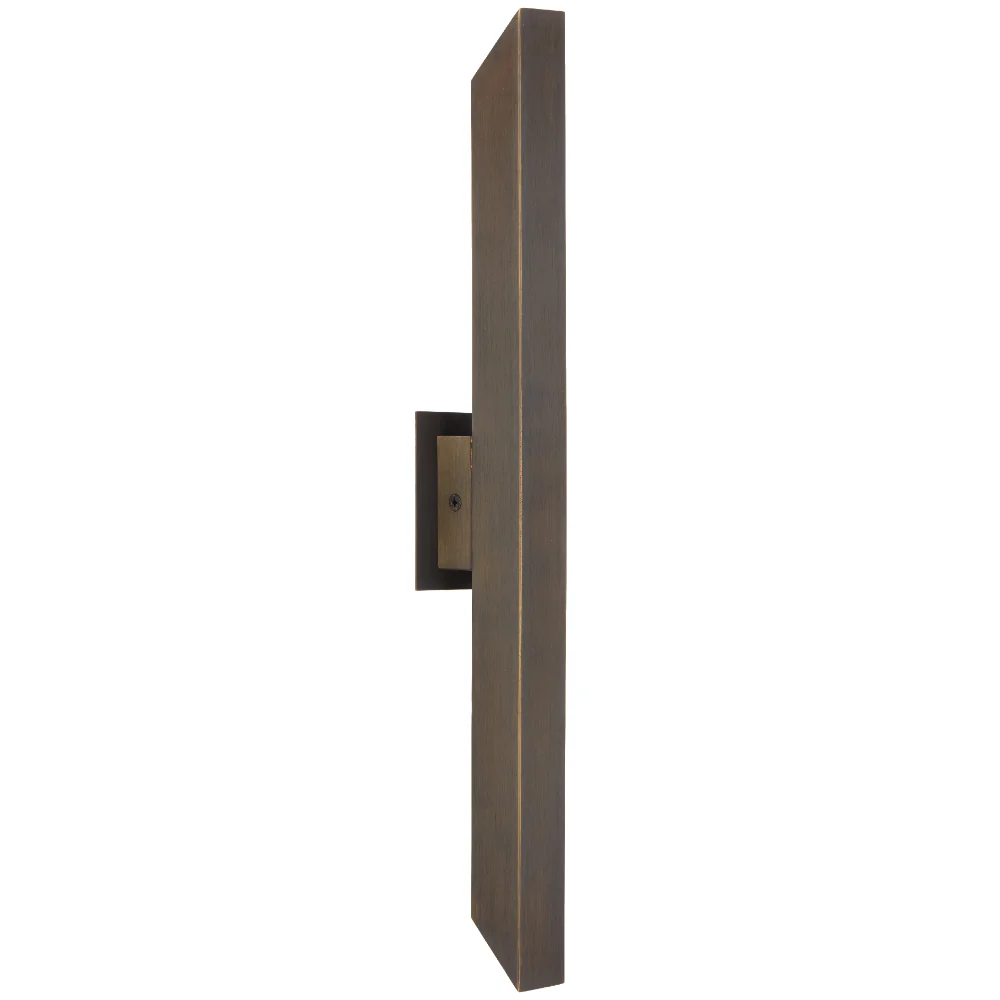 [VOSTEL EX2-AB] VOSTEL 2 LIGHT EXTERIOR WALL LIGHT (Antique Brass)