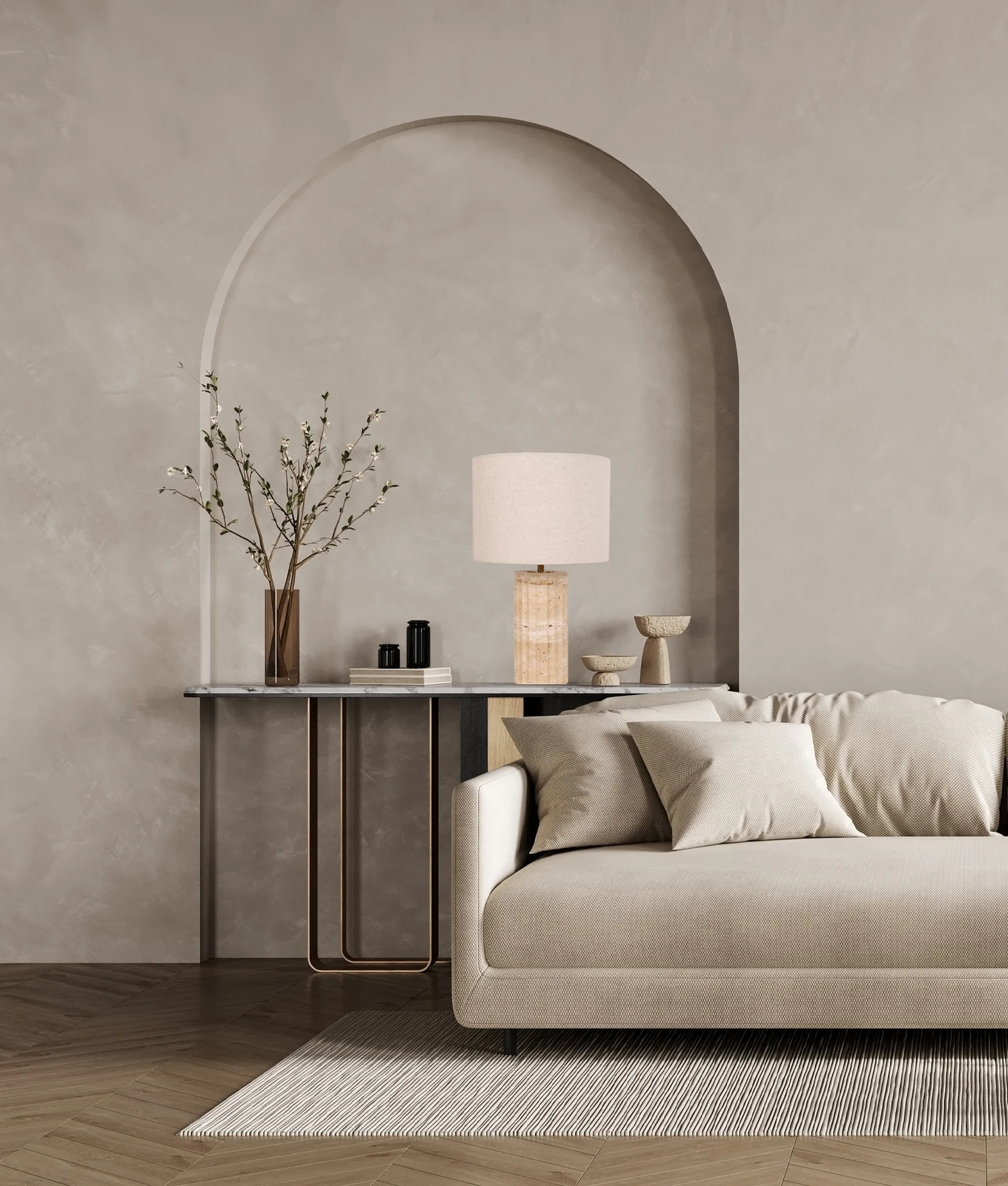 [SAGITTA-T1] SAGITTA OBLONG TABLE LAMP SMALL