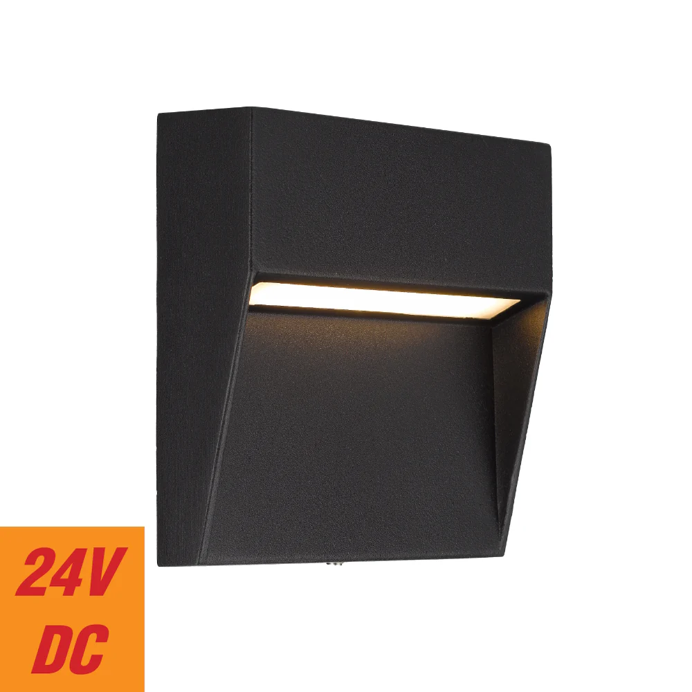 [TERIN SQ-BK324] TERIN ENTERIOR SQUARE WALL LIGHT (Black)