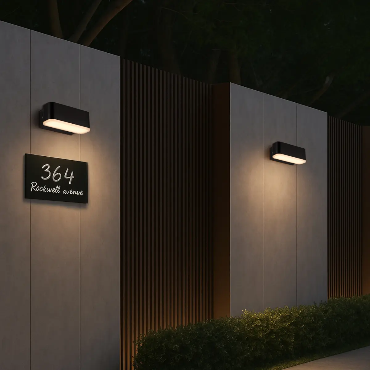 [ZIRON EX10-BK] ZIRON 10 EXTERIOR WALL LIGHT (Black)