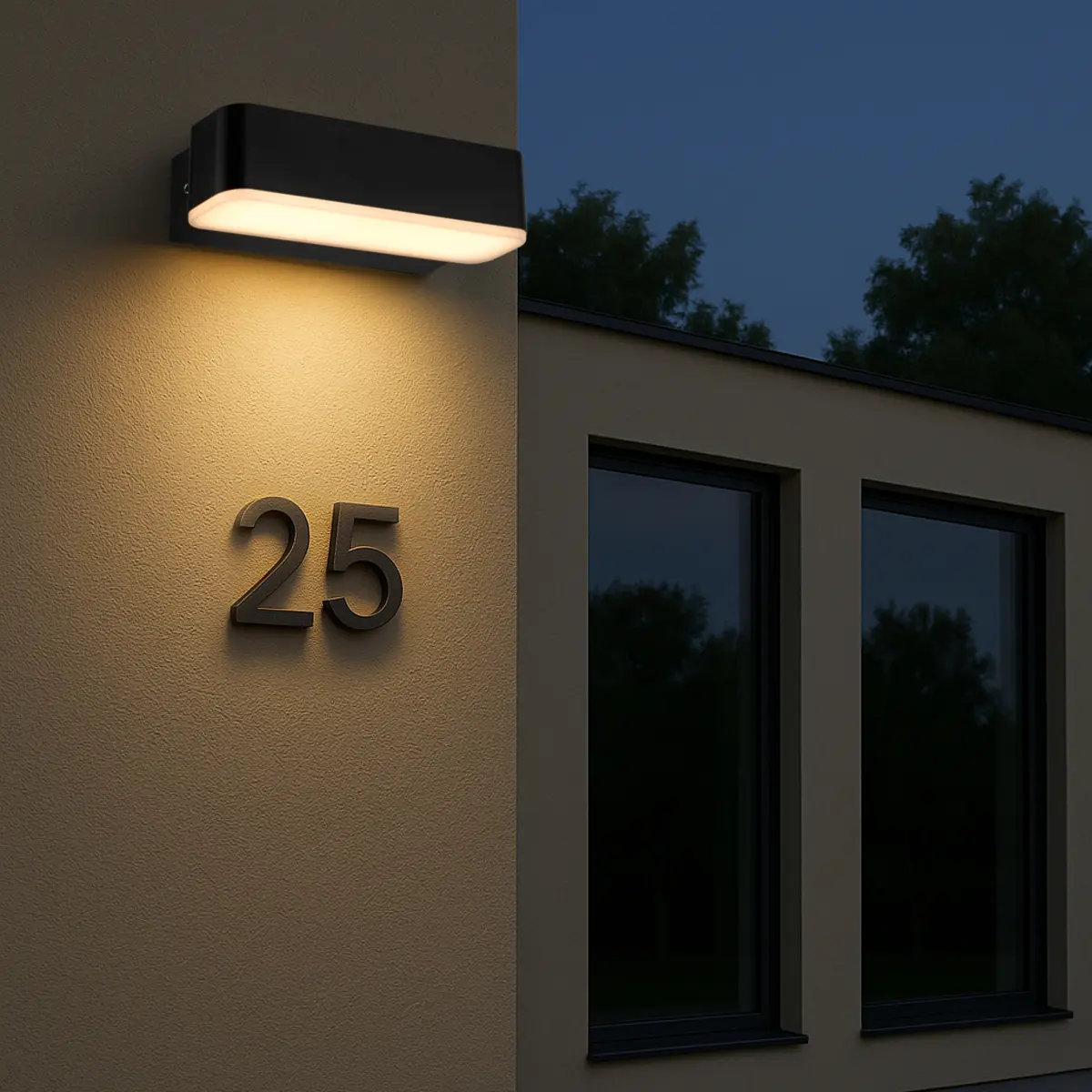 [ZIRON EX18-BK] ZIRON 18 EXTERIOR WALL LIGHT (Black)