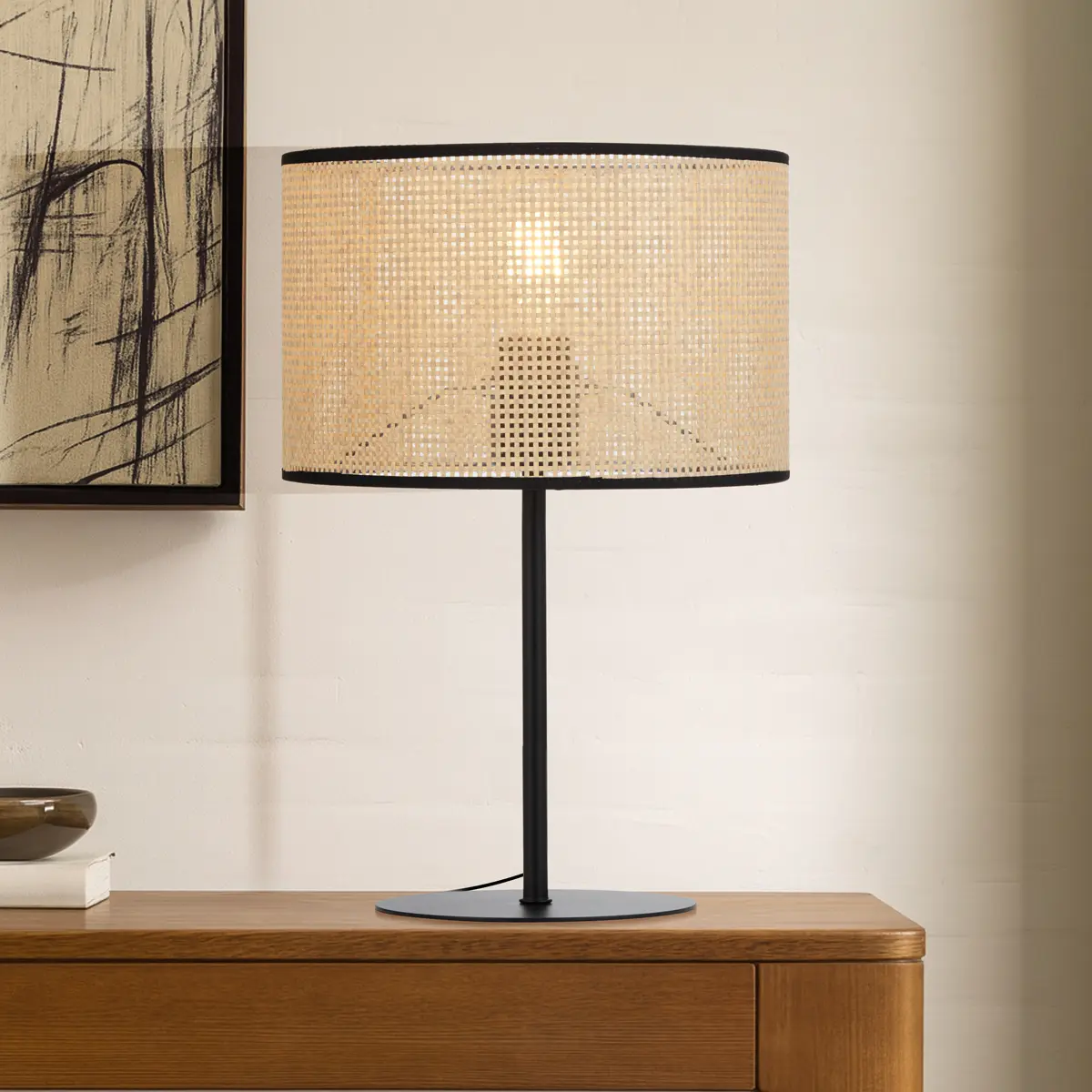 [VELICE TL-BK] VELICE TABLE LAMP (Black)