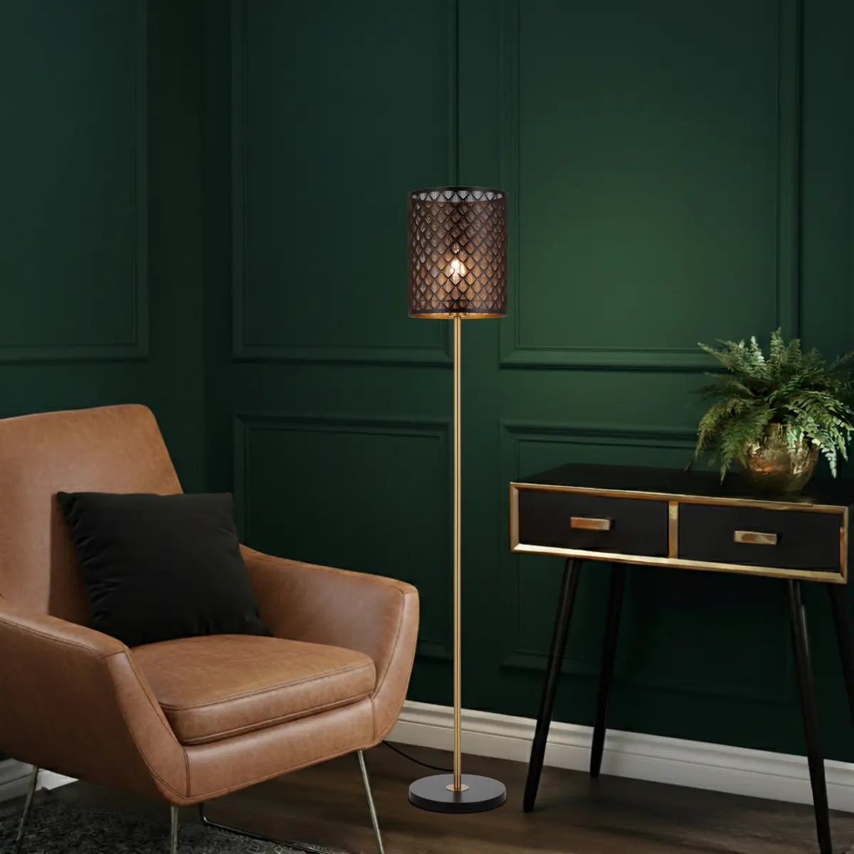 [VALTOR FL-BK] VALTOR FLOOR LAMP (Black)