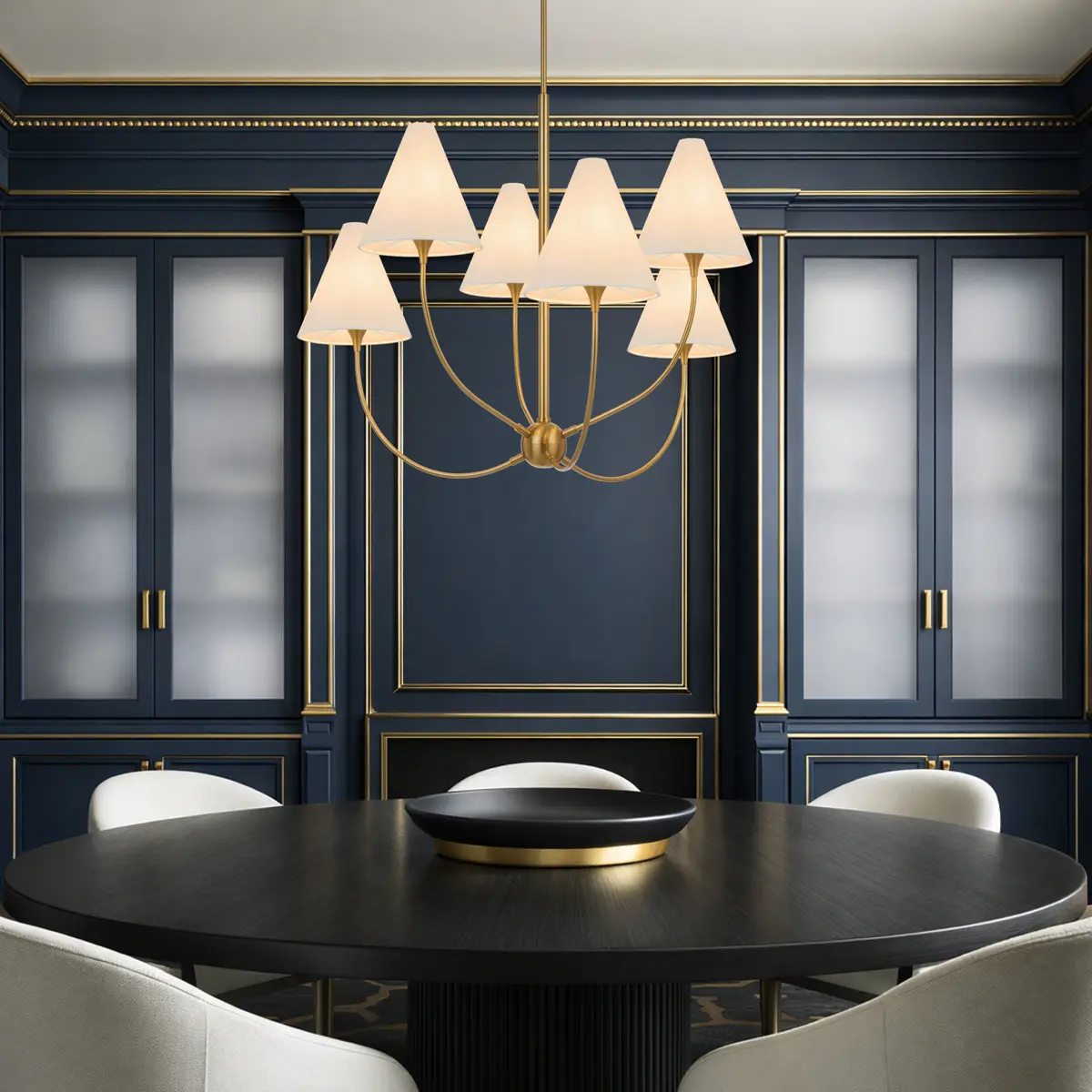 [FARNIX PE06-AG] FARNIX 6 LIGHT PENDANT (Gold)