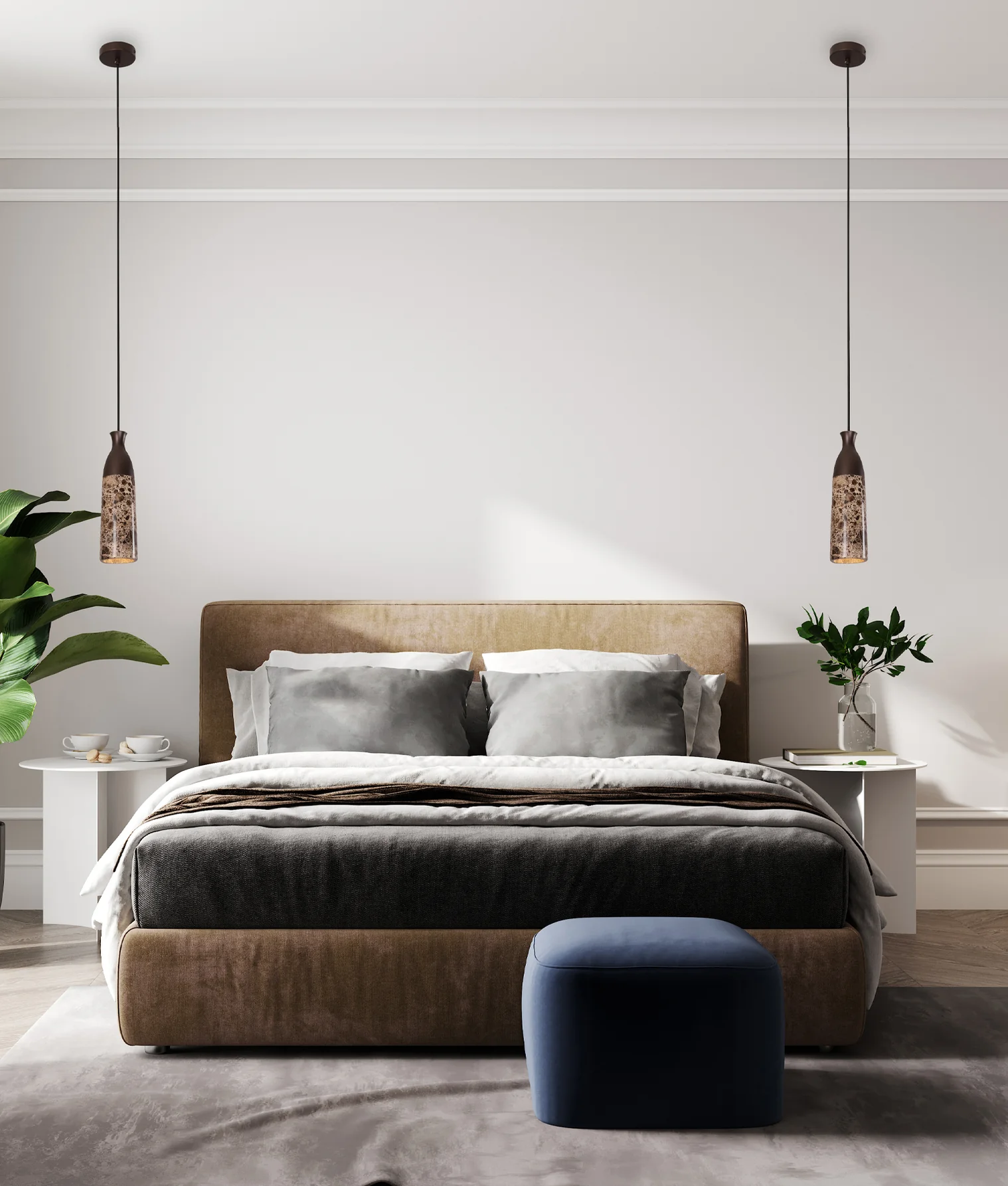[MARMOL1] MARMOL1 1 LIGHT MARBLE PENDANT