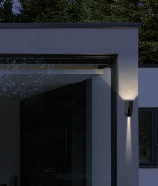 [WIGTRI1] WIGTRI LED TRI-CCT UP/DOWN WALL LIGHT (Black)