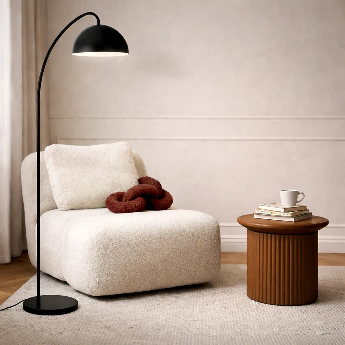 [CHARM FL-BK] CHARM FLOOR LAMP (Black)