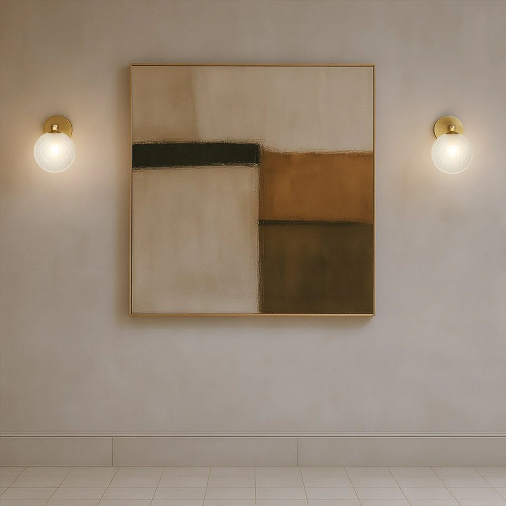 FELTON 1 LIGHT WALL LIGHT ANTIQUE GOLD