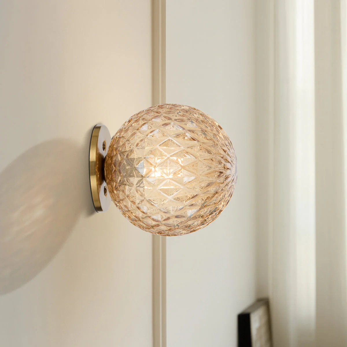 GASTON WALL LIGHT ANTIQUE GOLD