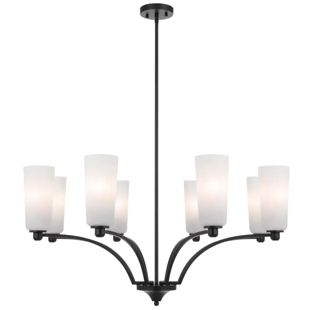 [BREVAN PE8-BKMB] BREVAN 8 LIGHT PENDANT (Black)