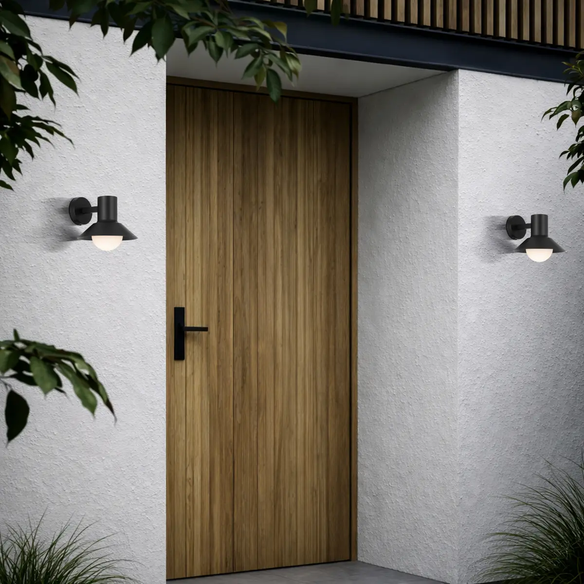 [DELORE EX-BK] DELORE EXTERIOR WALL LIGHT (Black)