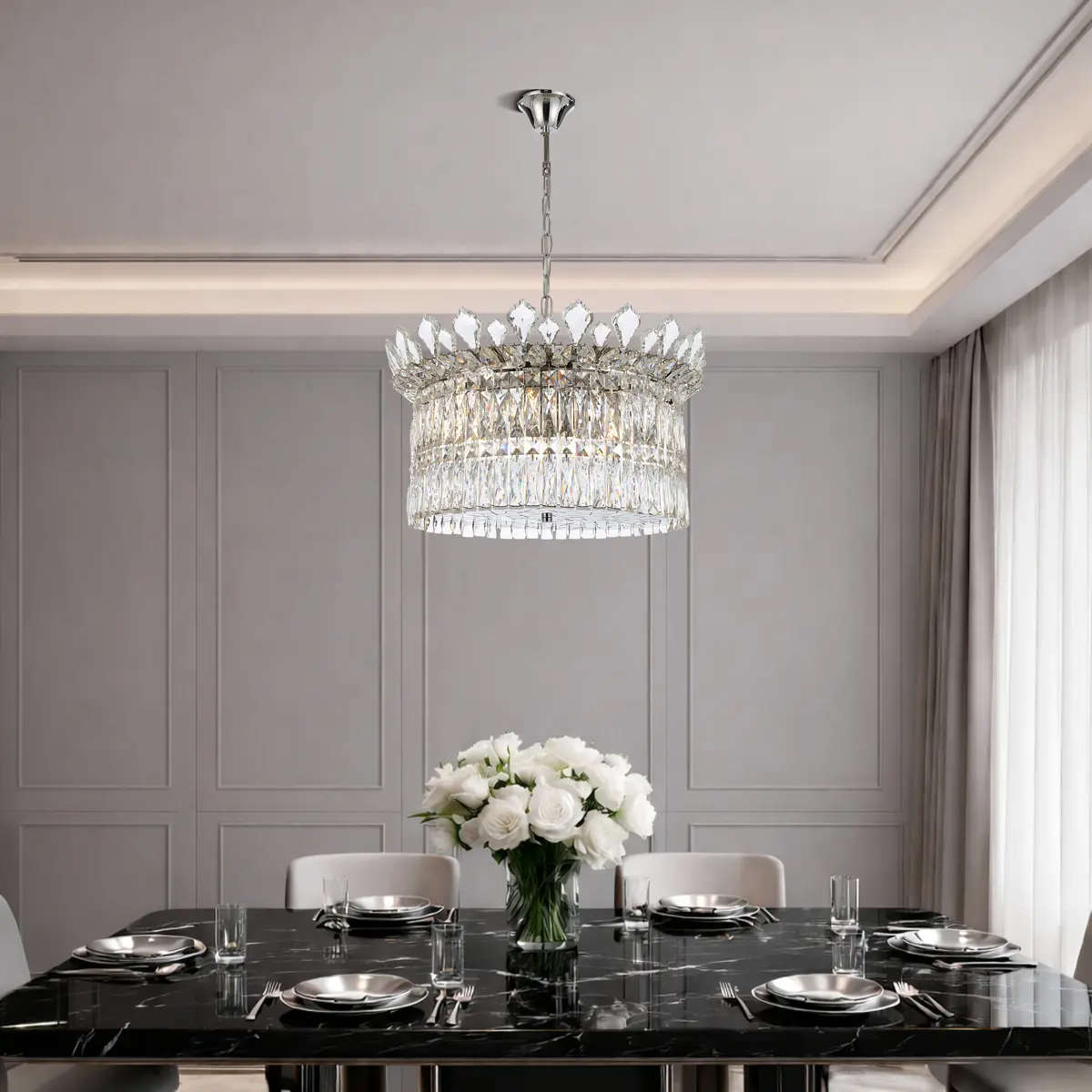 VIRELL 9 LIGHT PENDANT