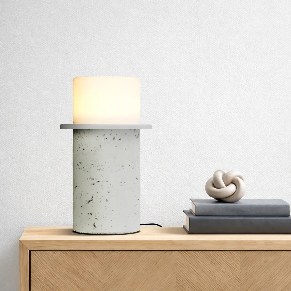 [KOLISA TL-WH] KOLISA TABLE LAMP (White)