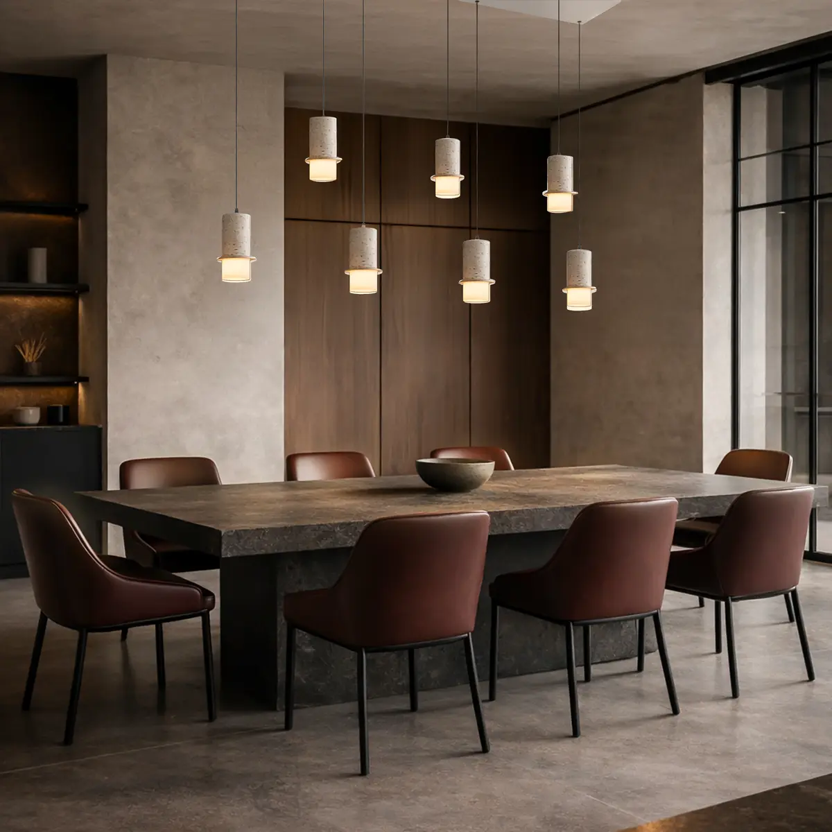 [KOLISA PE7B-WH] KOLISA 7 LIGHT BAR PENDANT (White)