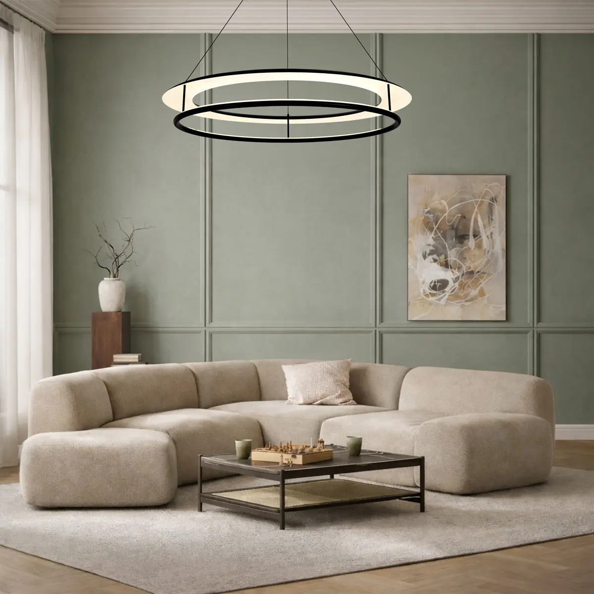 [ARIVA PE106-BK] ARIVA 106 PENDANT LIGHT (Black)