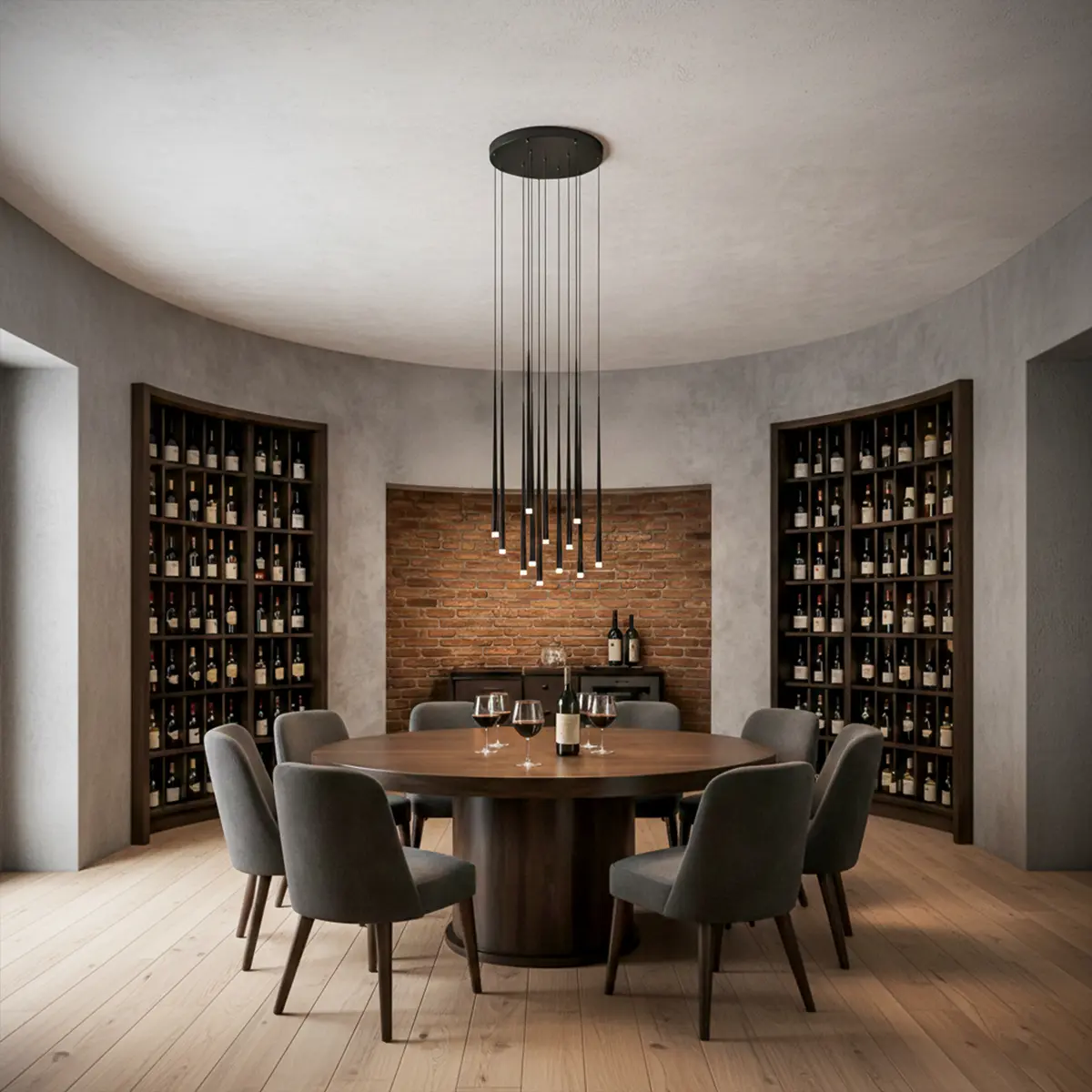 TRINA 12 LIGHT PENDANT