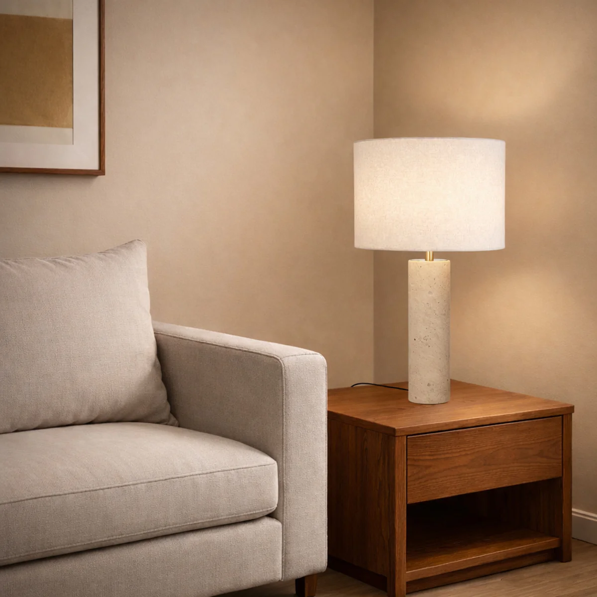 [POLANO TLL-BEIV] POLANO TABLE LAMP LARGE