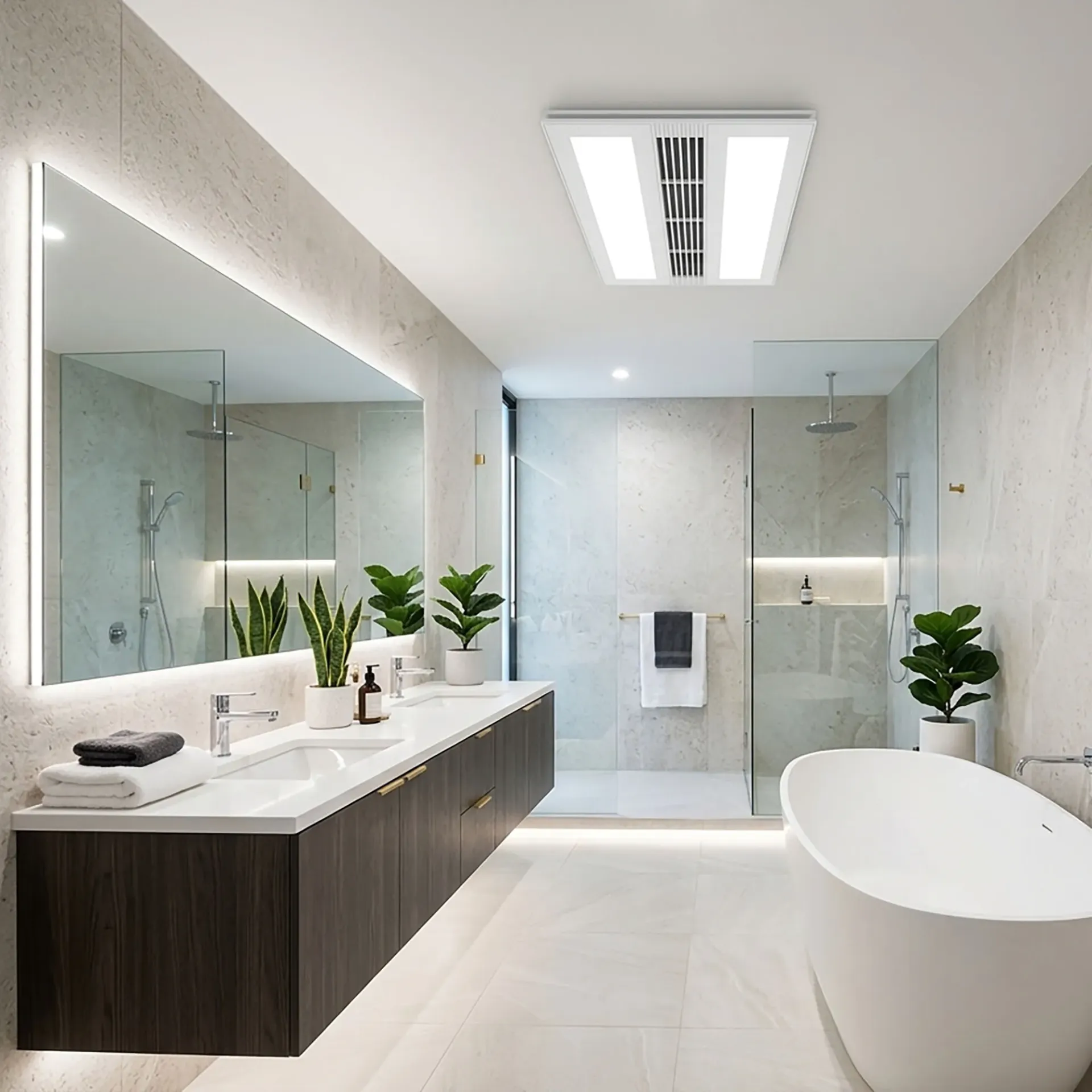 Extract Prime EC 4in1 Bathroom Heater, Fan, Light and Exhaust