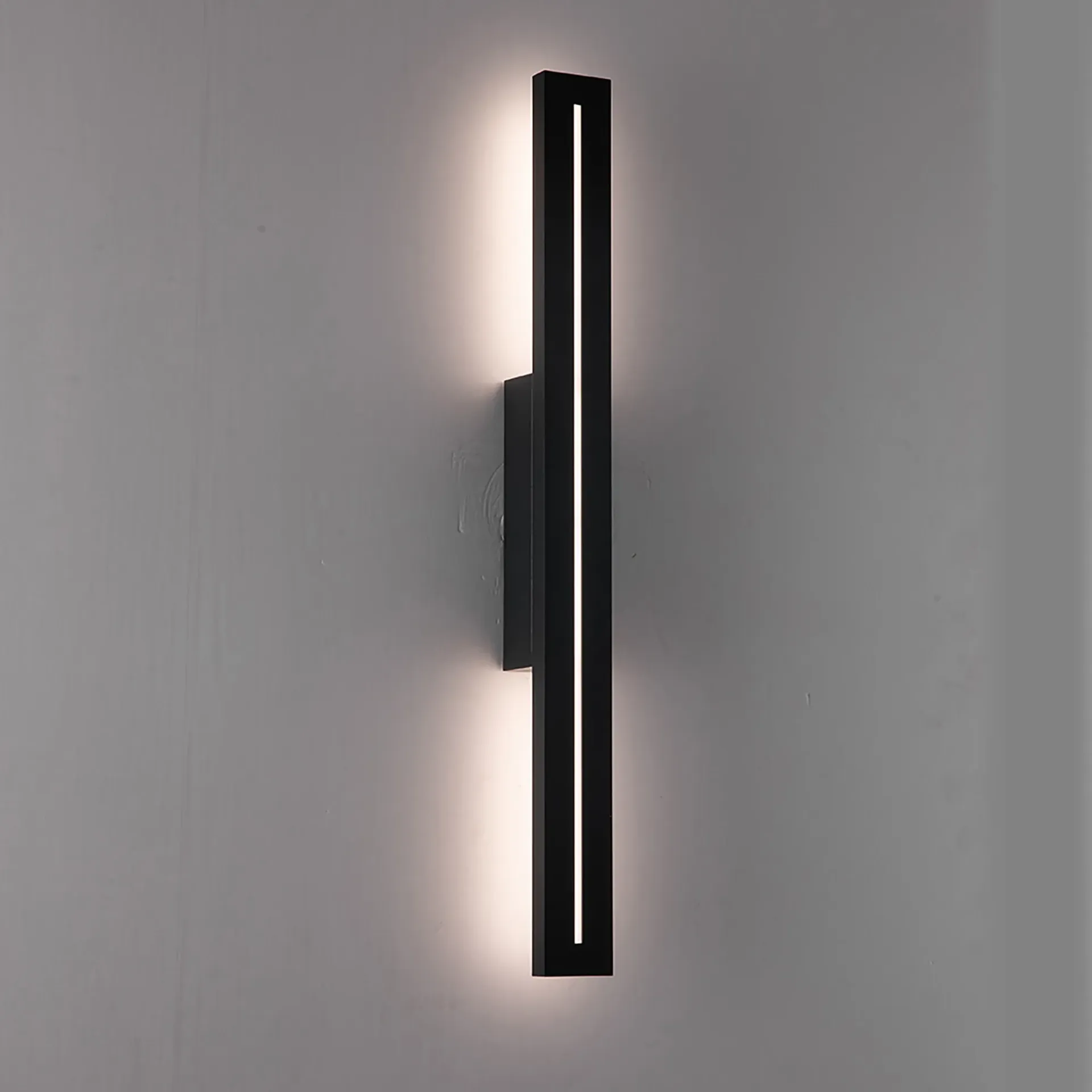 [5505130] Edgar External Wall Light - 60cm (BLACK)