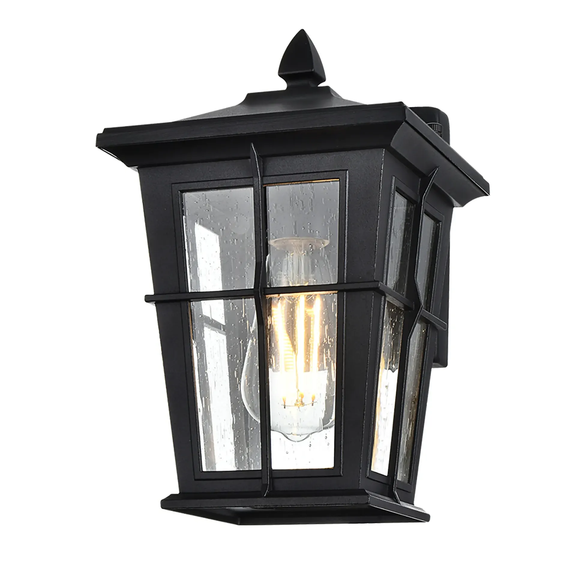 Eden Exterior Wall Light - Black