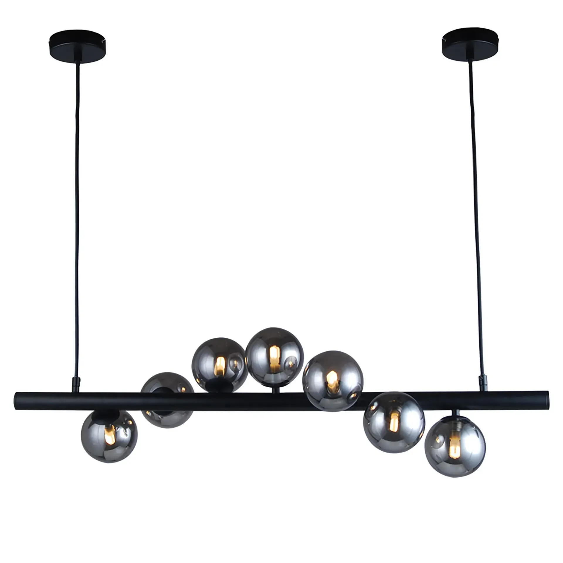 [5510167-BLK] Midday-7L-Bar Pendant-BLK