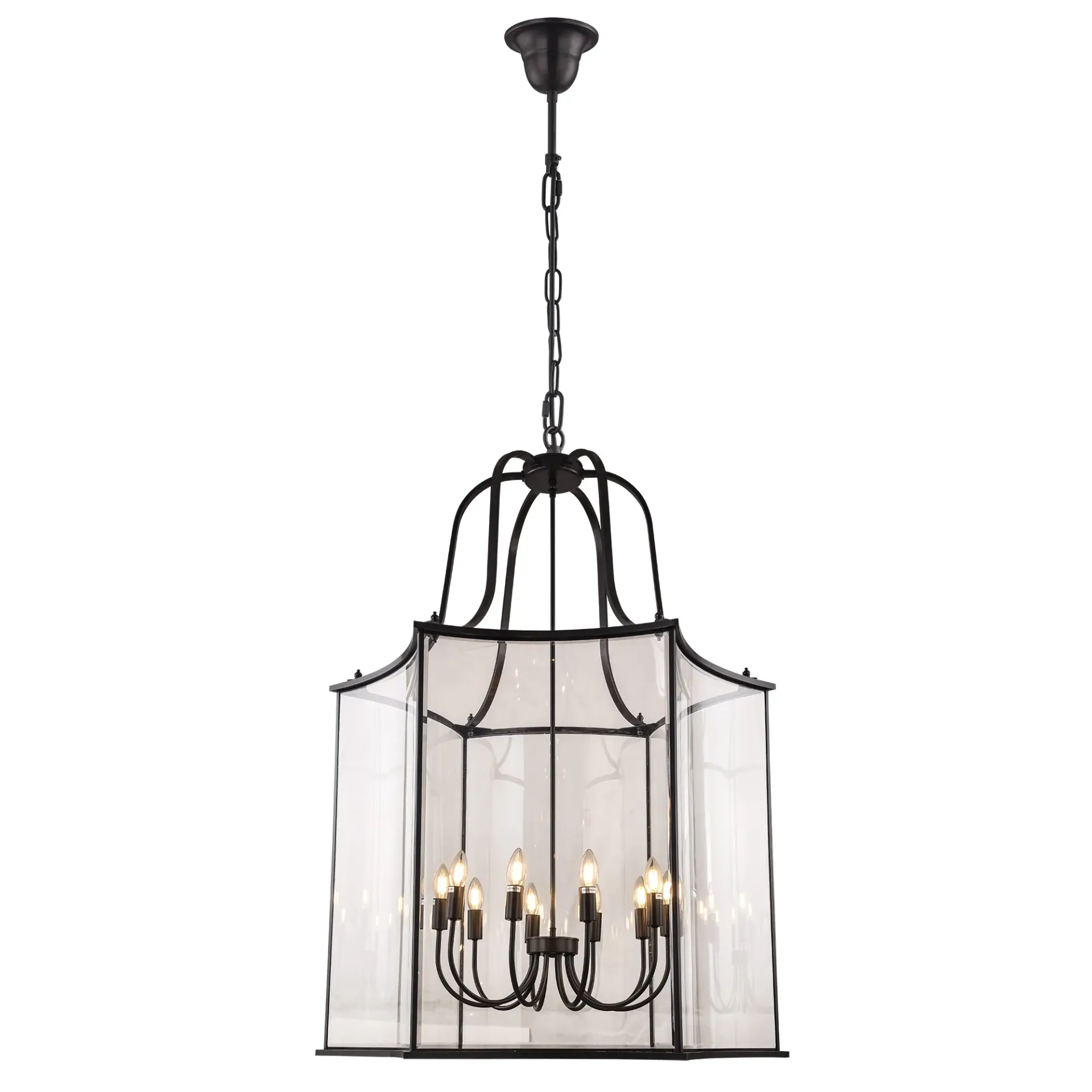 Brentwood Black Pendant - Extra Large