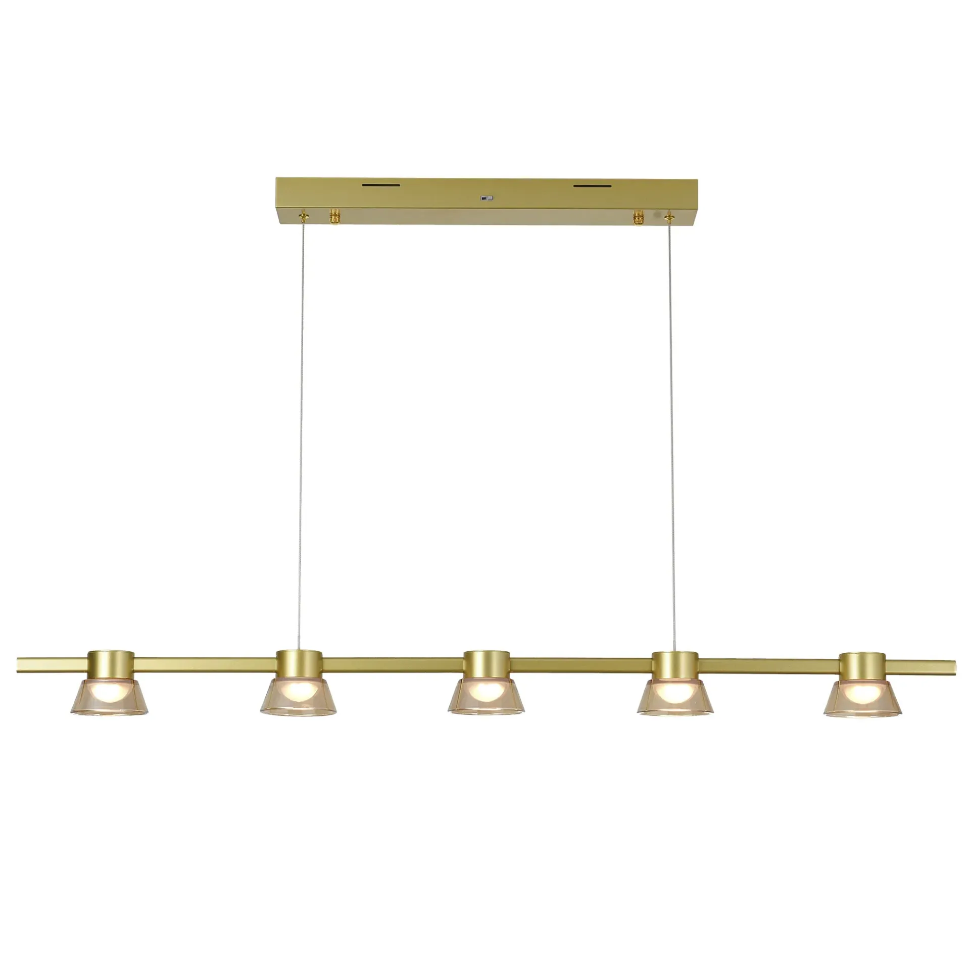 [5510410] Rocket 1200 Bar Pendant - Gold