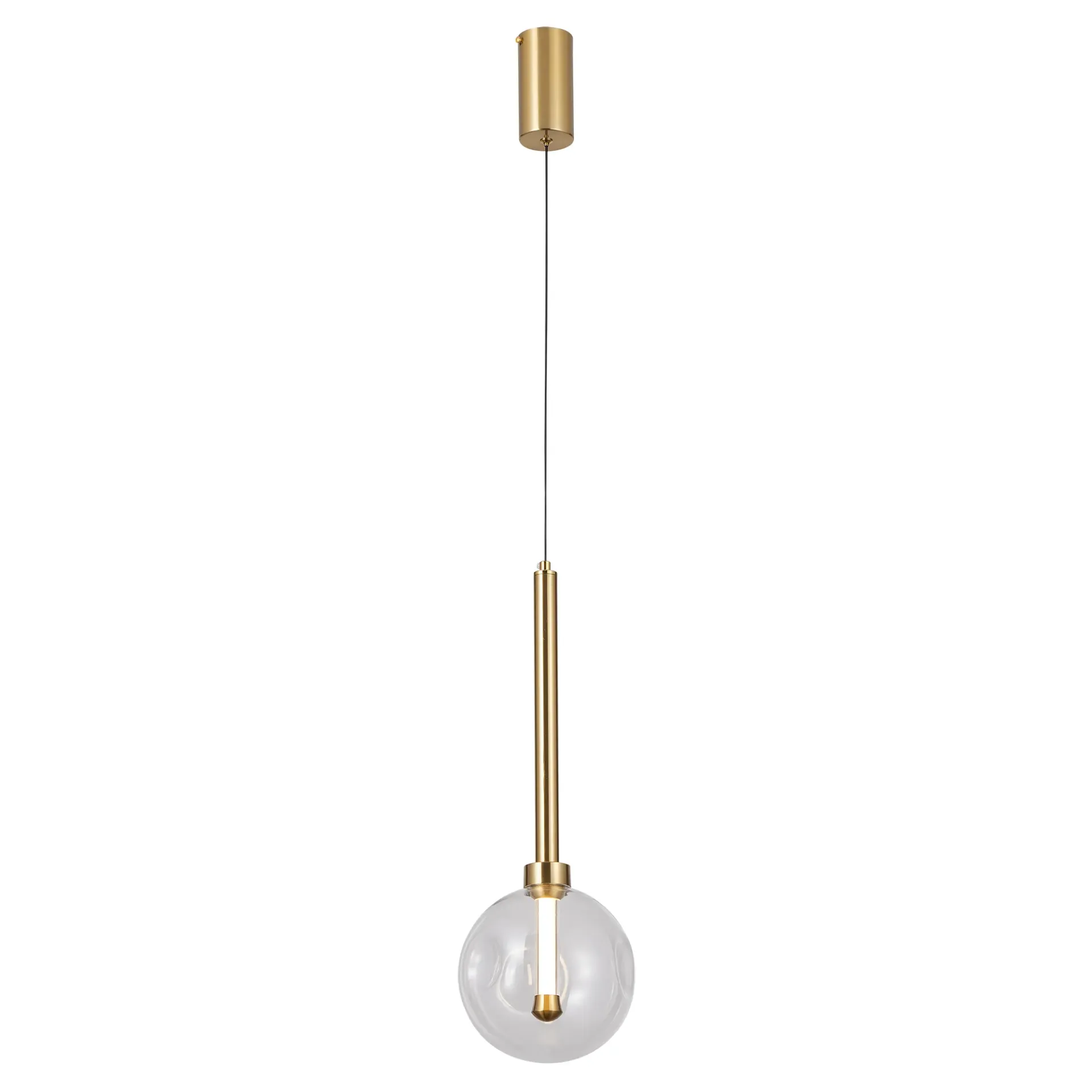 [5510421] Meteor 1 Light Pendant - Gold