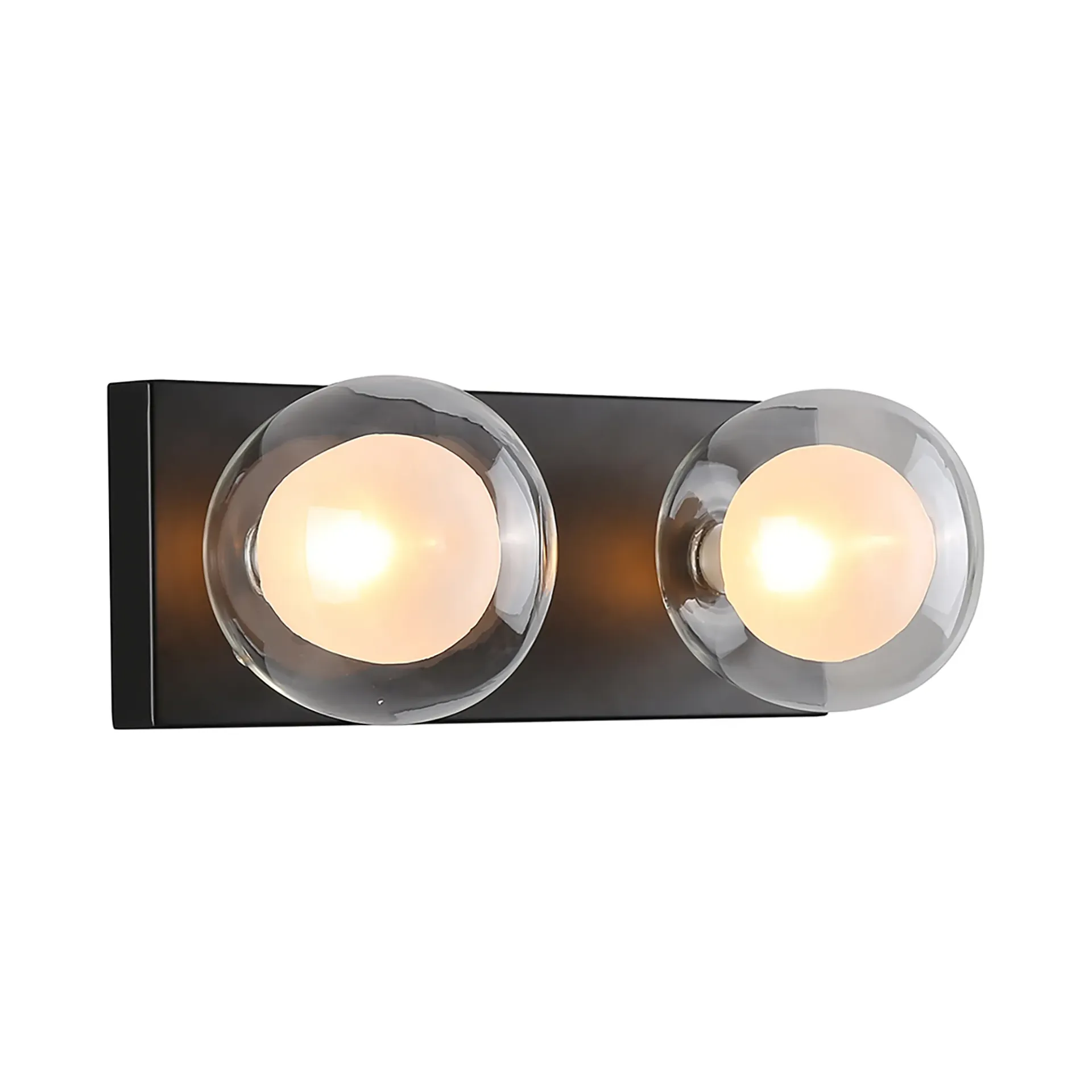 [5516032-BK] Hilton Hollywood Wall Light - 2 Light-BK