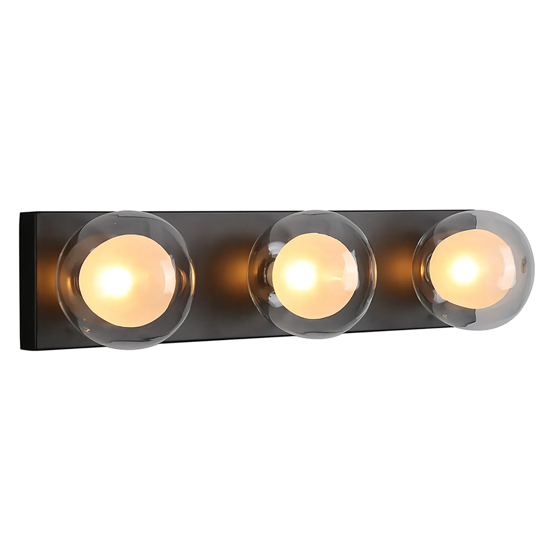[5516033-BK] Hilton Hollywood Wall Light - 3 Light-BK