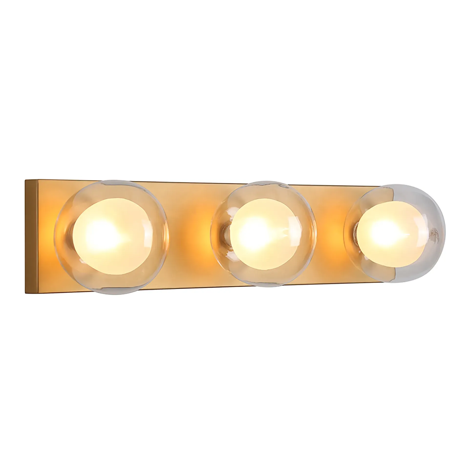 [5516033-GD] Hilton Hollywood Wall Light - 3 Light-GD