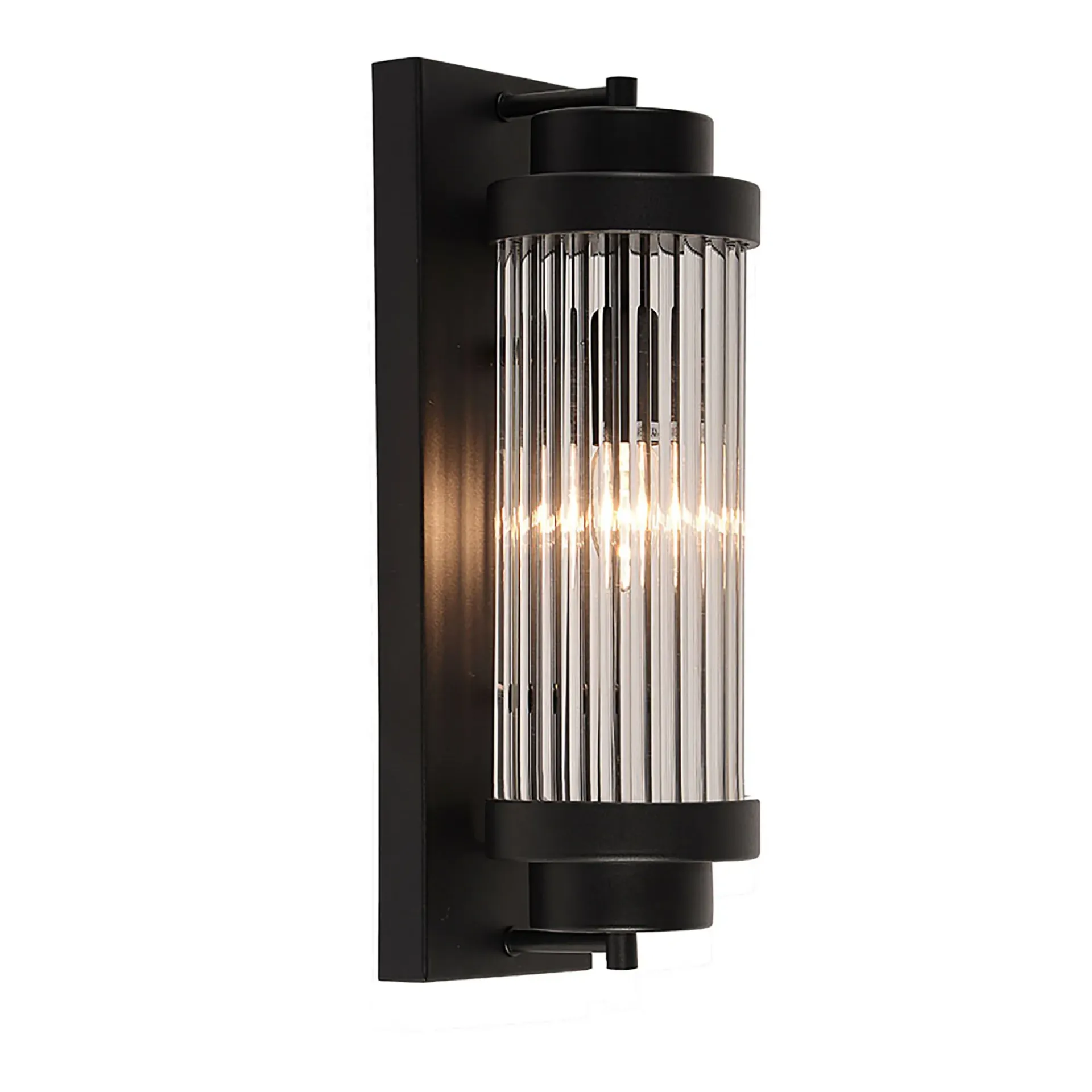 [5516039] Cambridge Wall Light - 400mm - Black