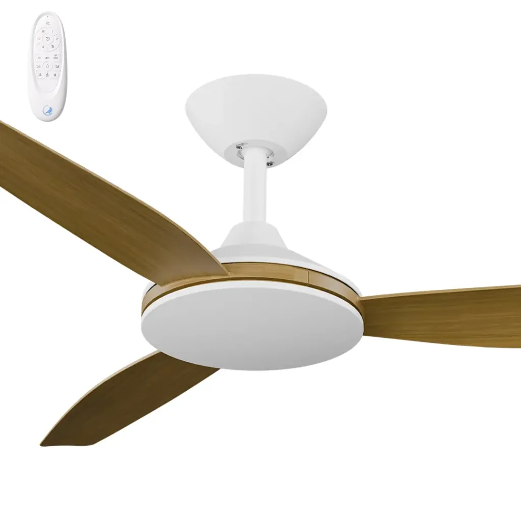 Condor 52" Kit - White No Light (COP-345M-WH) Plus Teak Blades - two boxes
