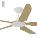 Storm DC 56" Kit - White With Light (STO-556-WH-L) Plus Bamboo Blades (STO-B56-BA) - two boxes