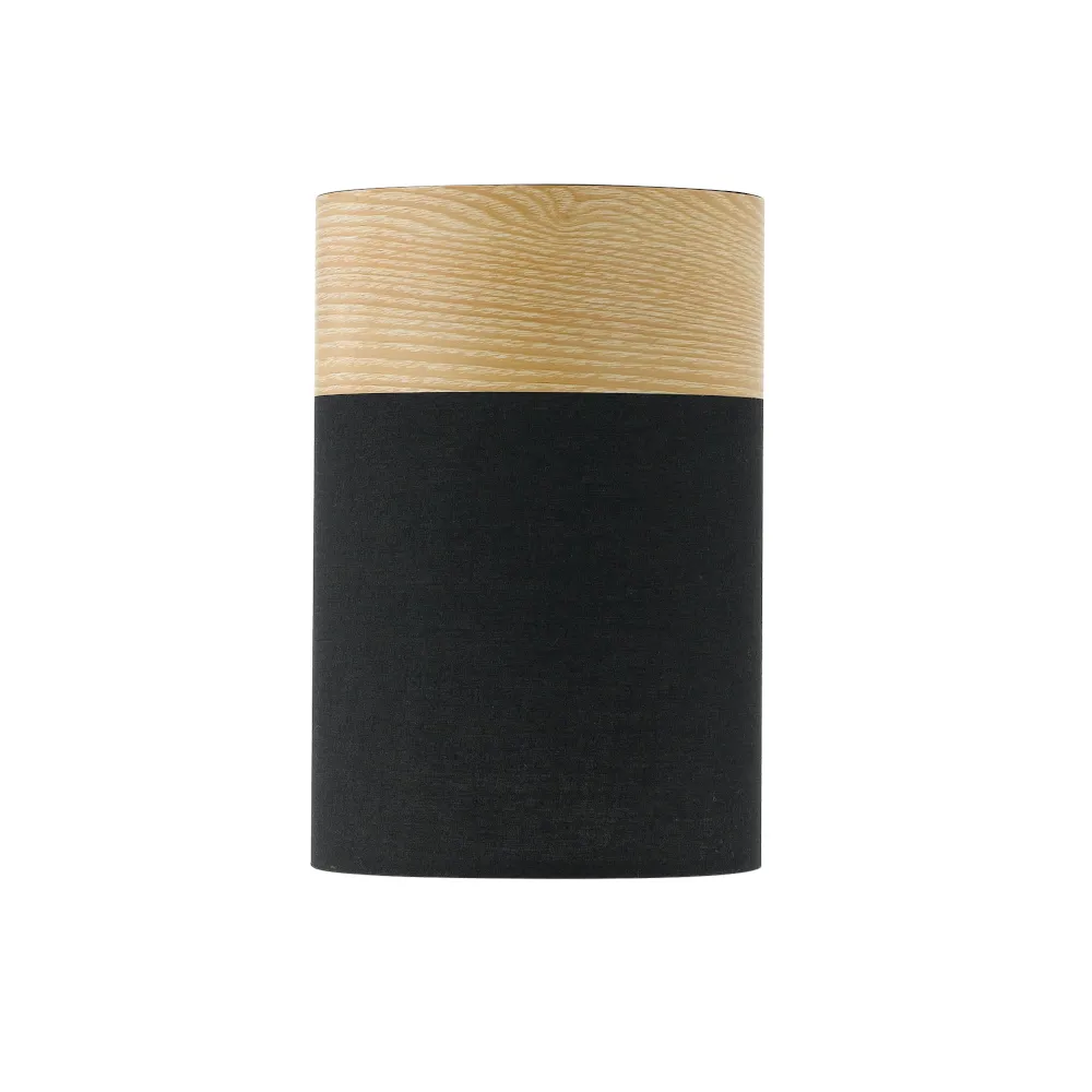 [AKIRA BF-BKOAK] AKIRA BATTEN FIX 25w max D:150 H:220 BLACK / OAK (Black Oak)